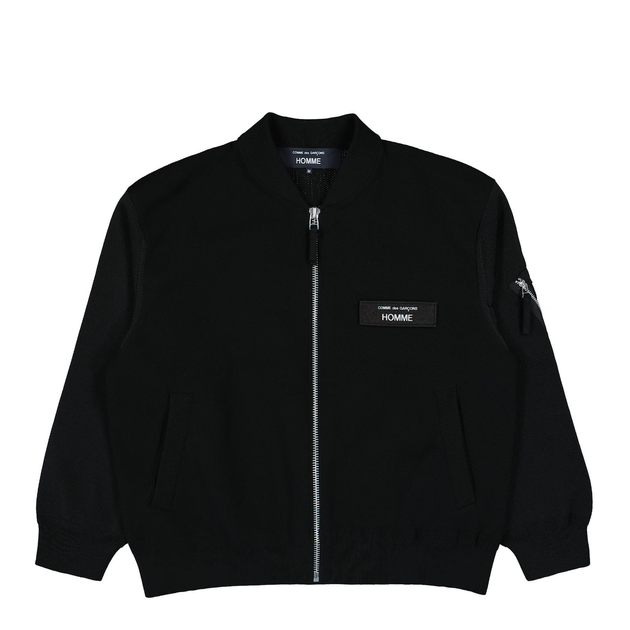 Comme des Garçons Homme Sweater Black Detail view 1 | Gate