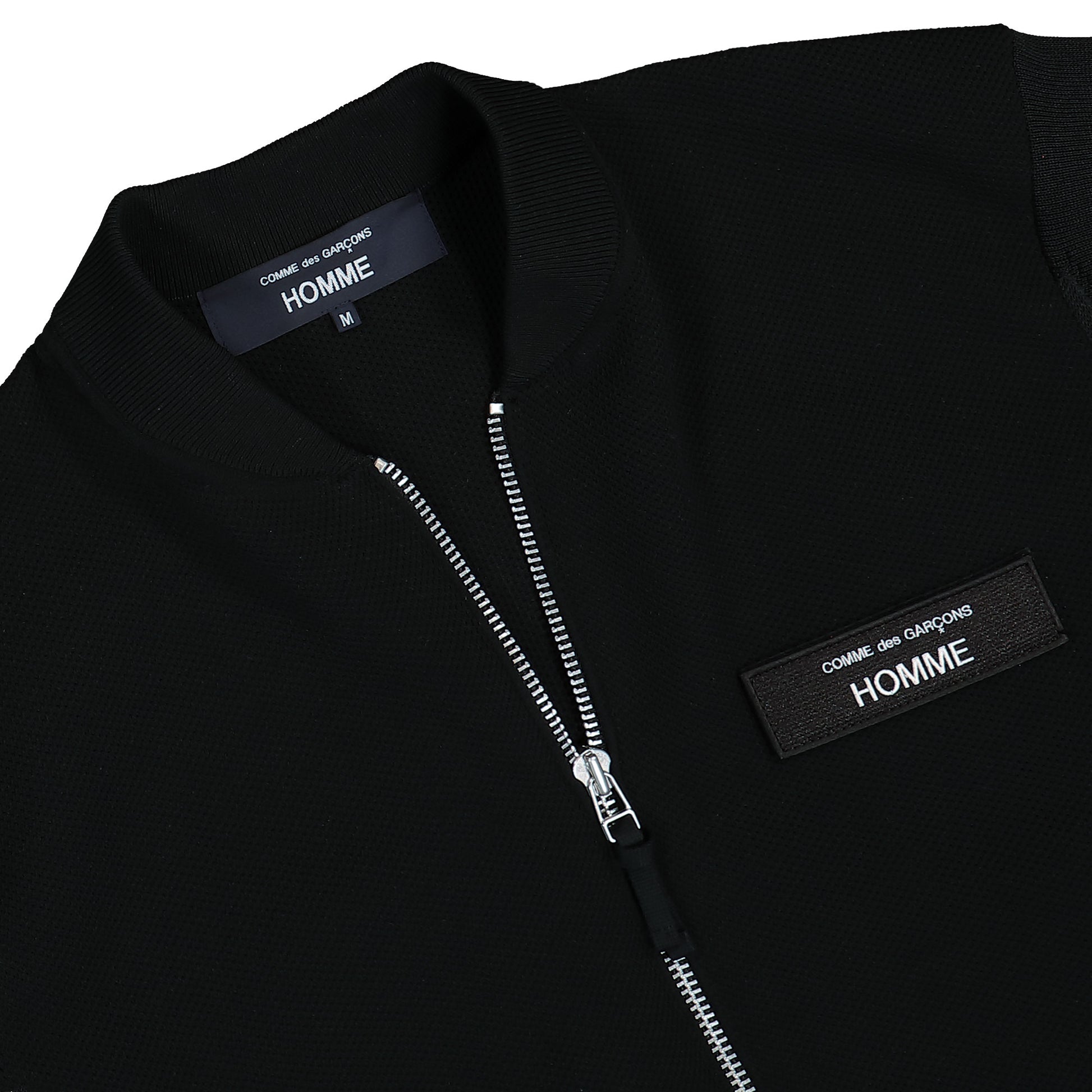 Comme des Garçons Homme Sweater Black Detail view 3 | Gate
