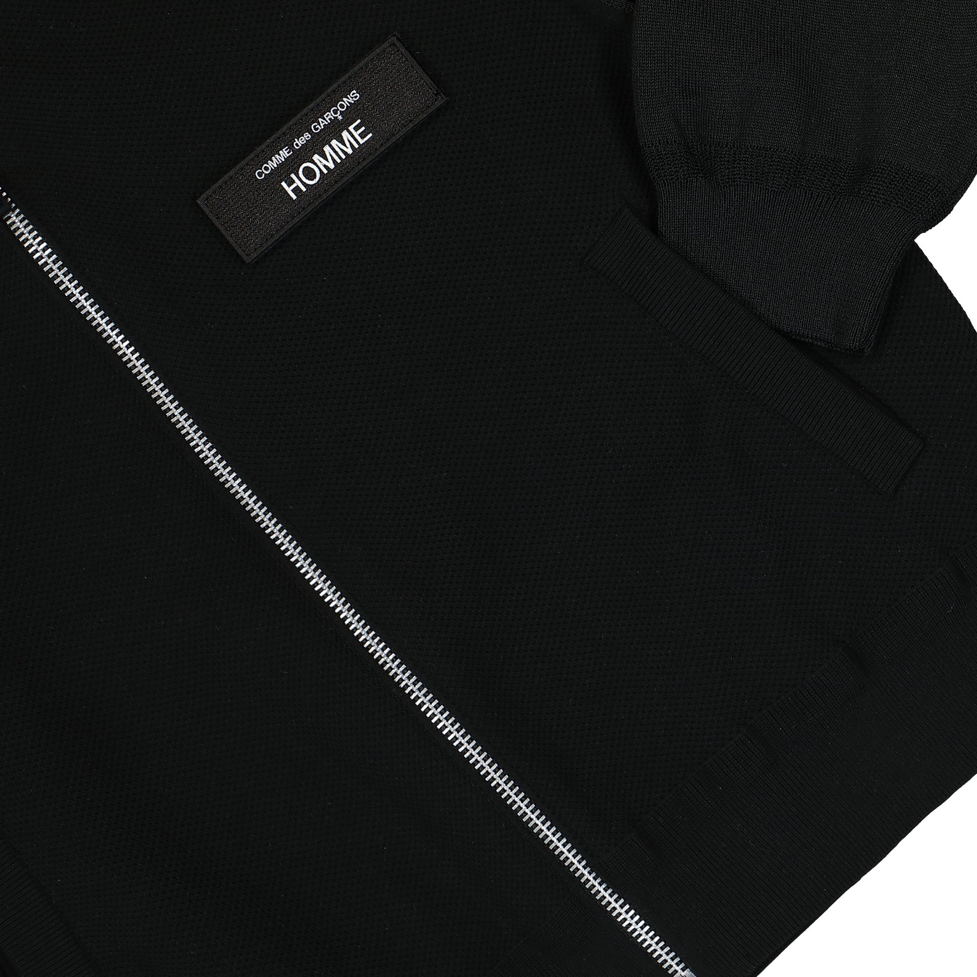 Comme des Garçons Homme Sweater Black Detail view 4 | Gate