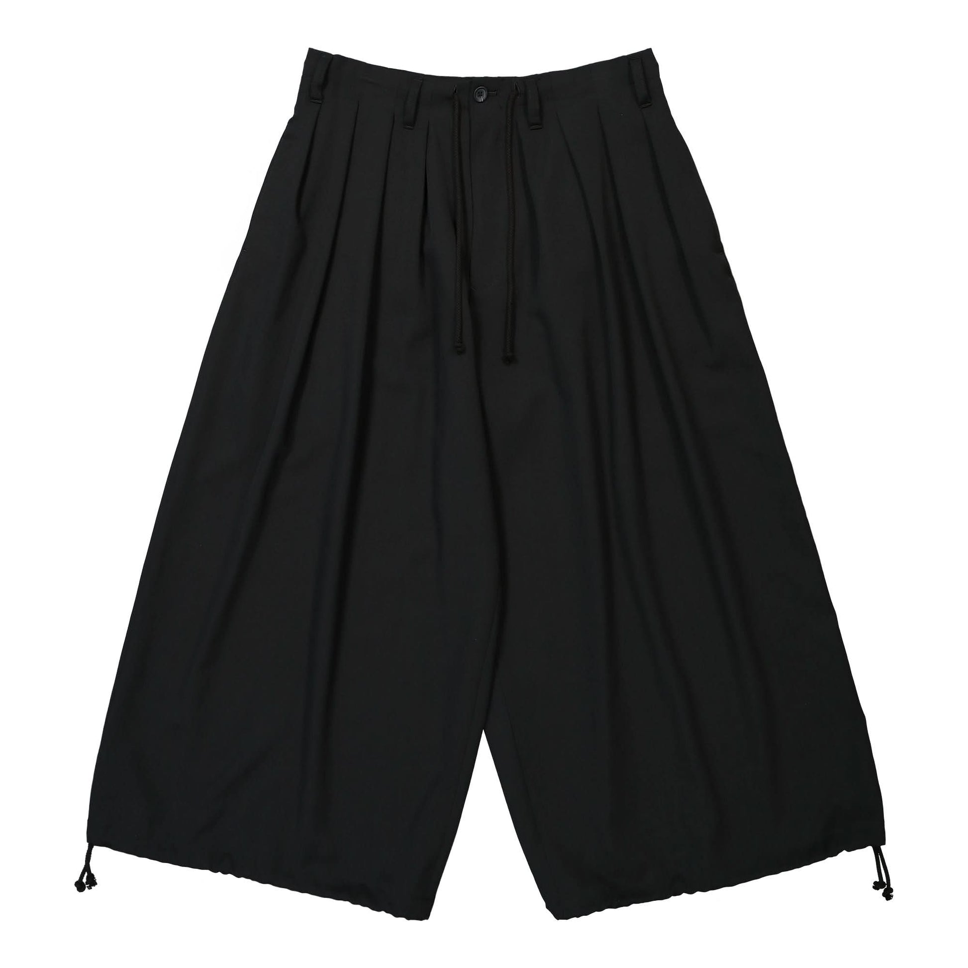 Yohji Yamamoto Homme U-Standard Ballon Pants Black Detail view 1 | Gate