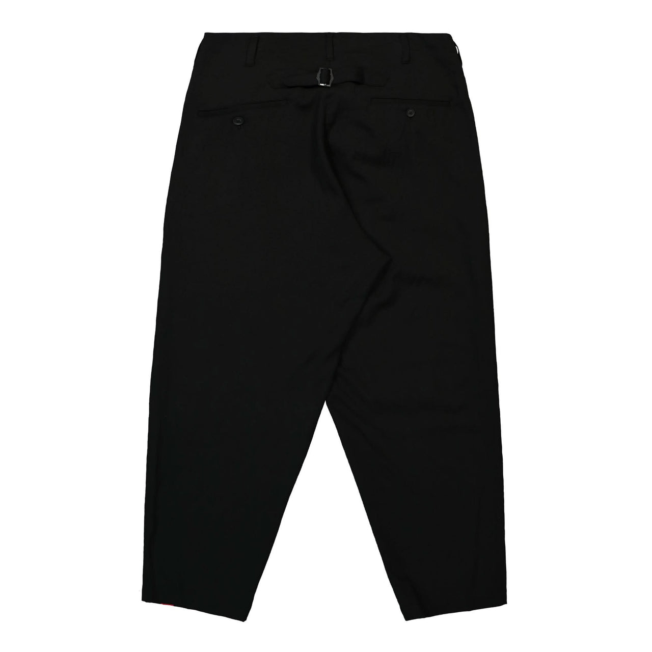 Yohji Yamamoto Homme G-Discharged Red Line P Black Detail view 1 | Gate