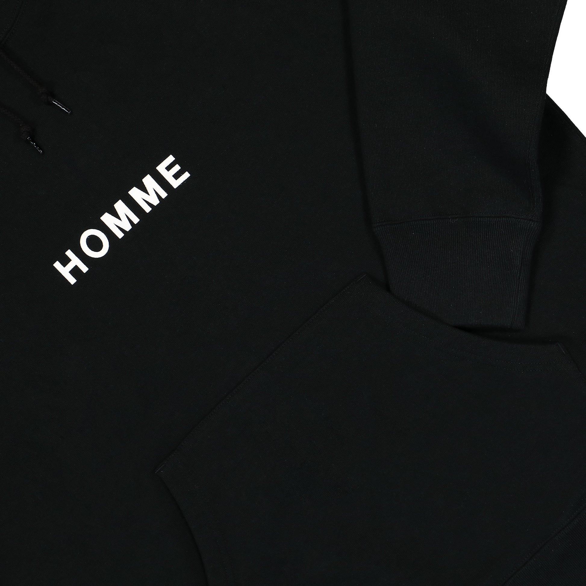 Comme des Garçons Homme T-Shirt Black Detail view 4 | Gate