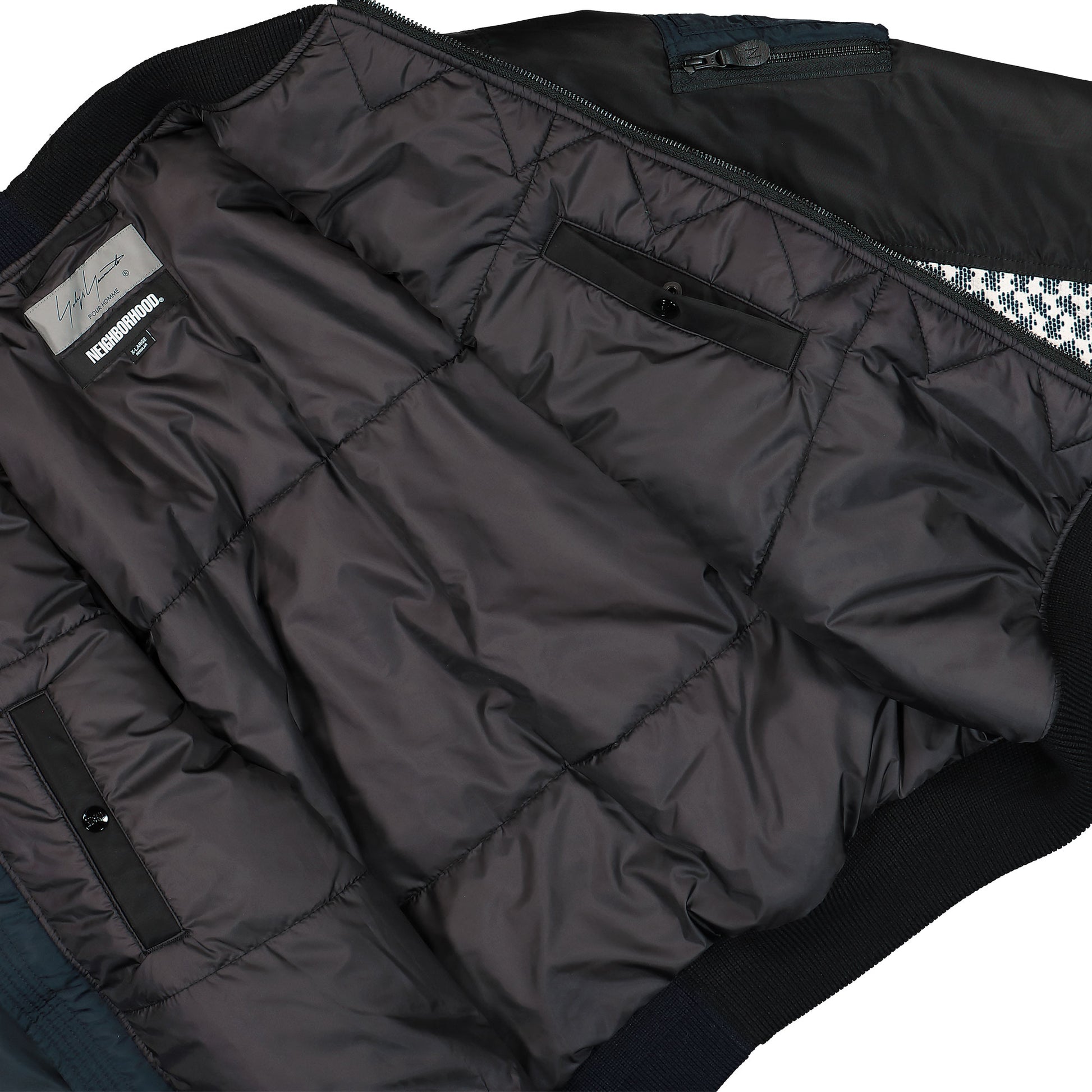 Yohji Yamamoto Homme Jacket Black Detail view 6 | Gate