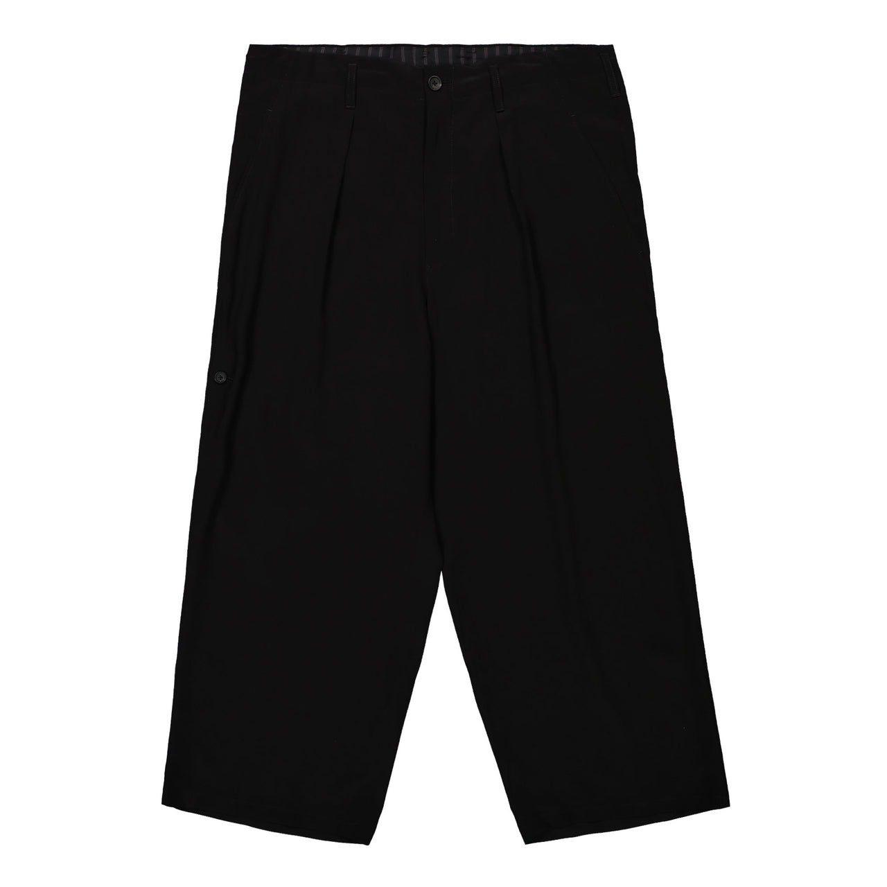 Yohji Yamamoto Homme R Coin PKT Pants Black Detail view 1 | Gate