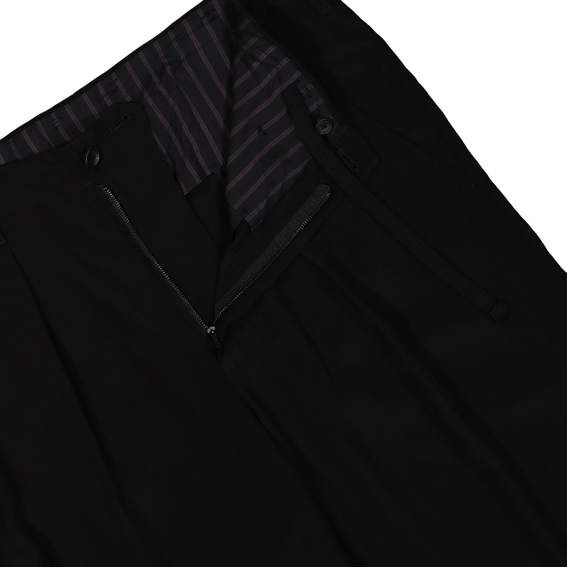 Yohji Yamamoto Homme R Coin PKT Pants Black Detail view 4 | Gate