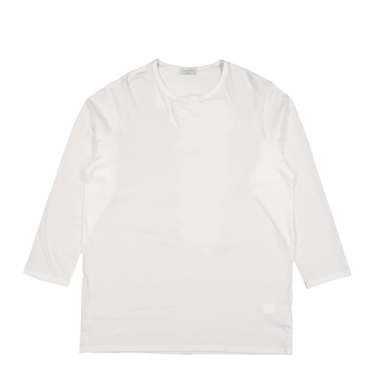 Yohji Yamamoto Homme Print Long Sleeve A White Detail view 1 | Gate
