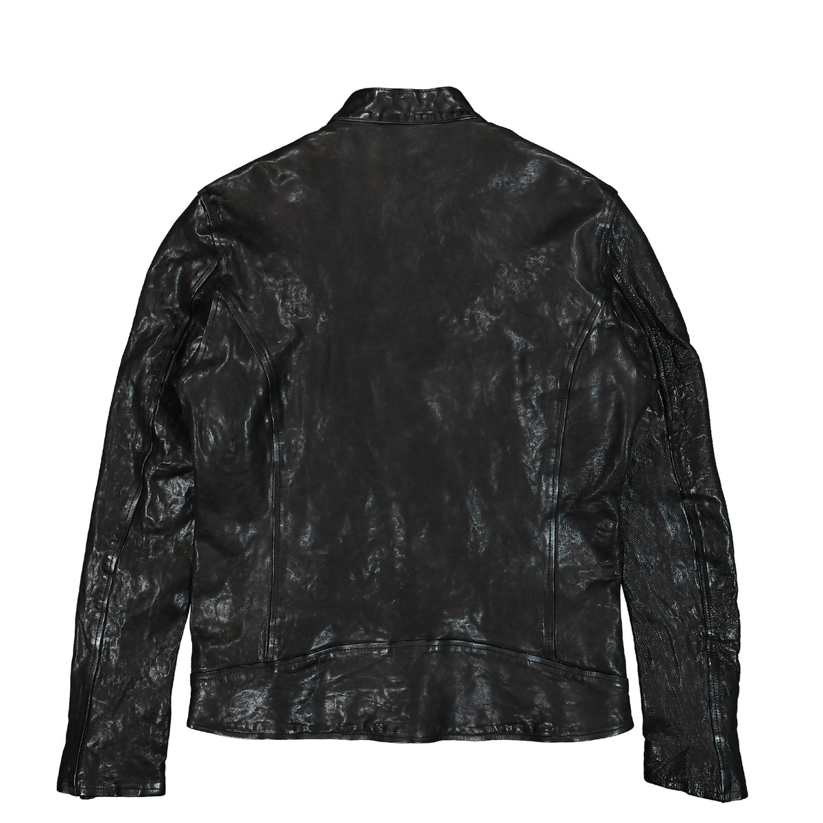 Yohji Yamamoto Homme Backlash Double Riders Black Detail view 1 | Gate