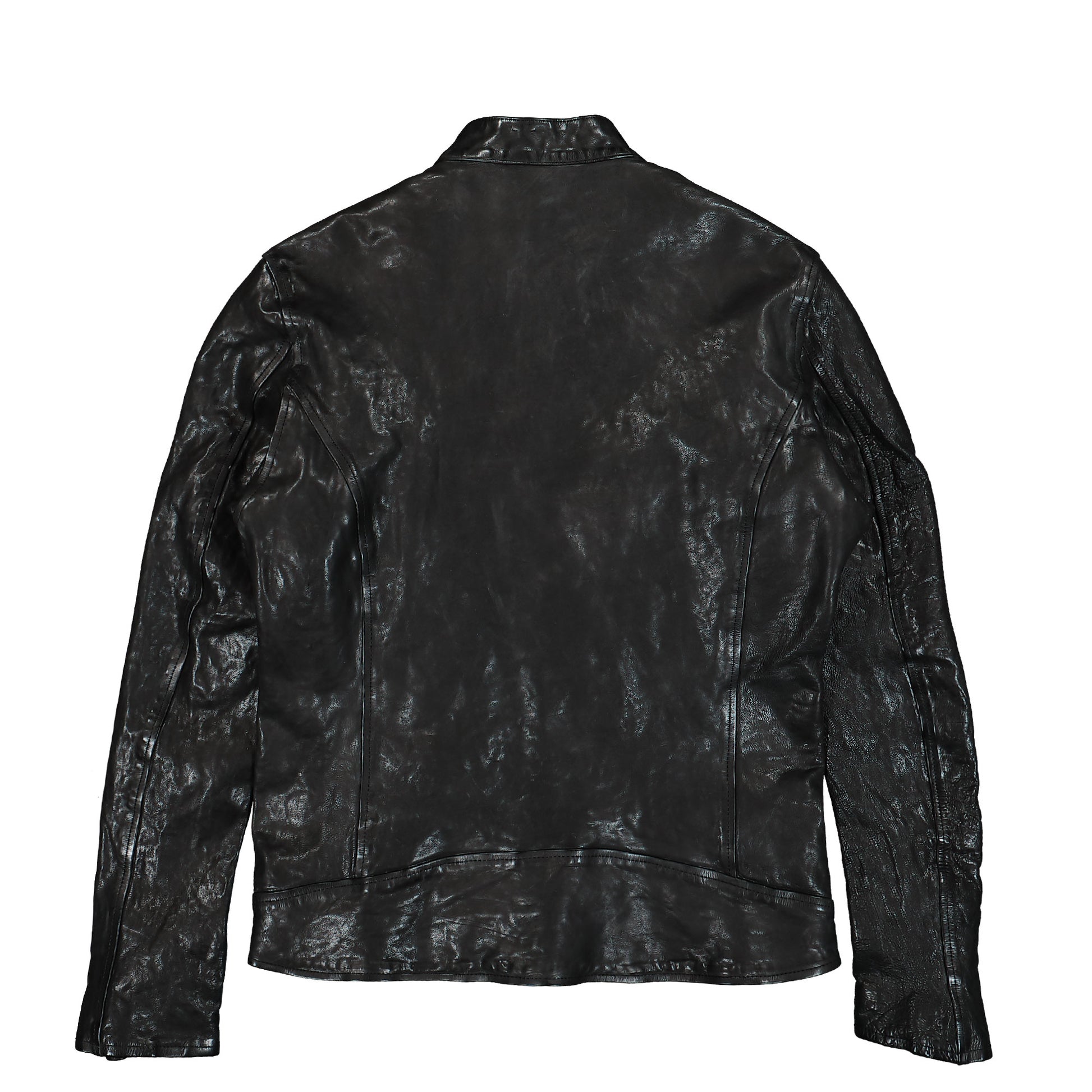 Yohji Yamamoto Homme Backlash Double Riders Black Detail view 2 | Gate