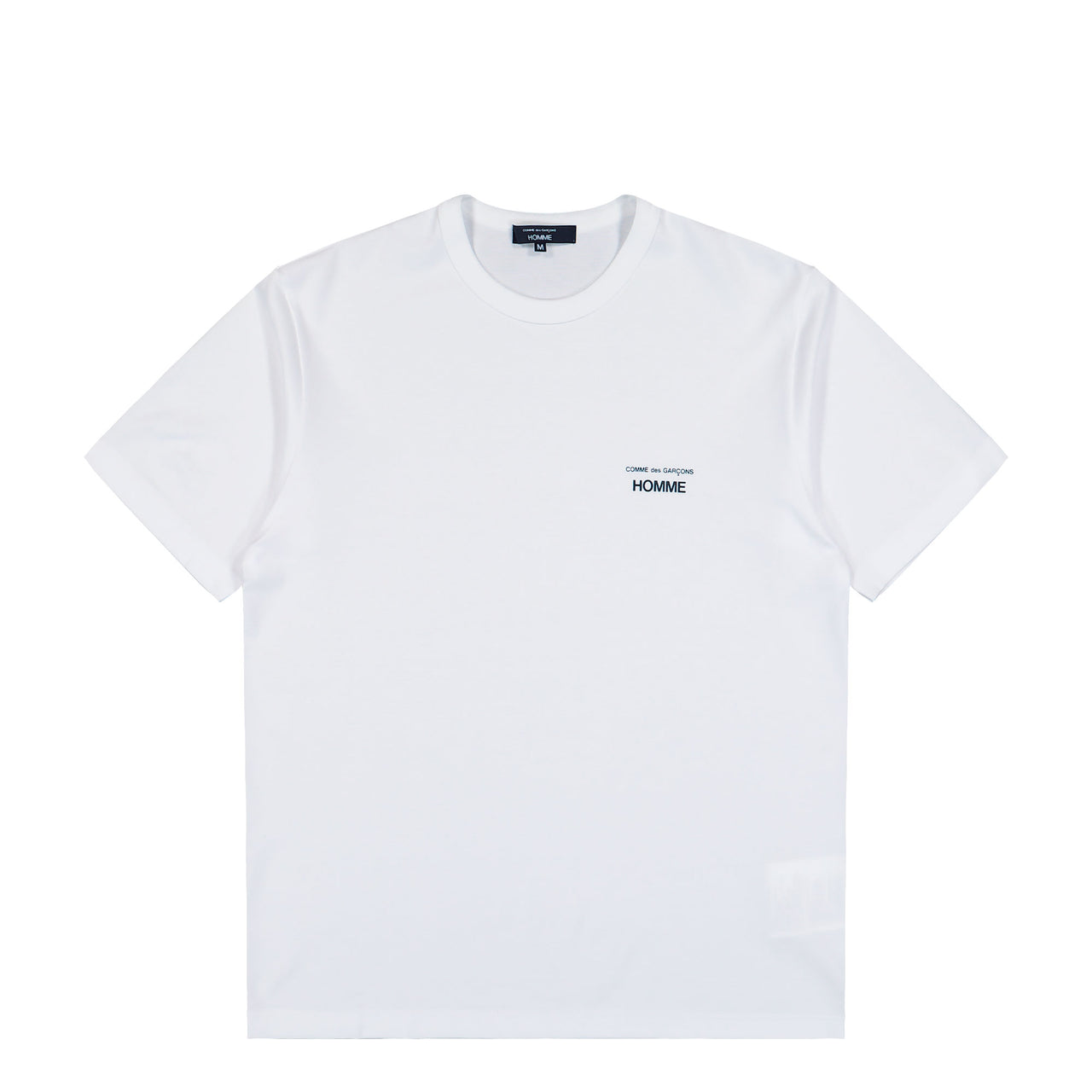 Comme des Garçons HOMME T-Shirt White T-Shirt HQ-T101-051 Detail View 1 | GATE
