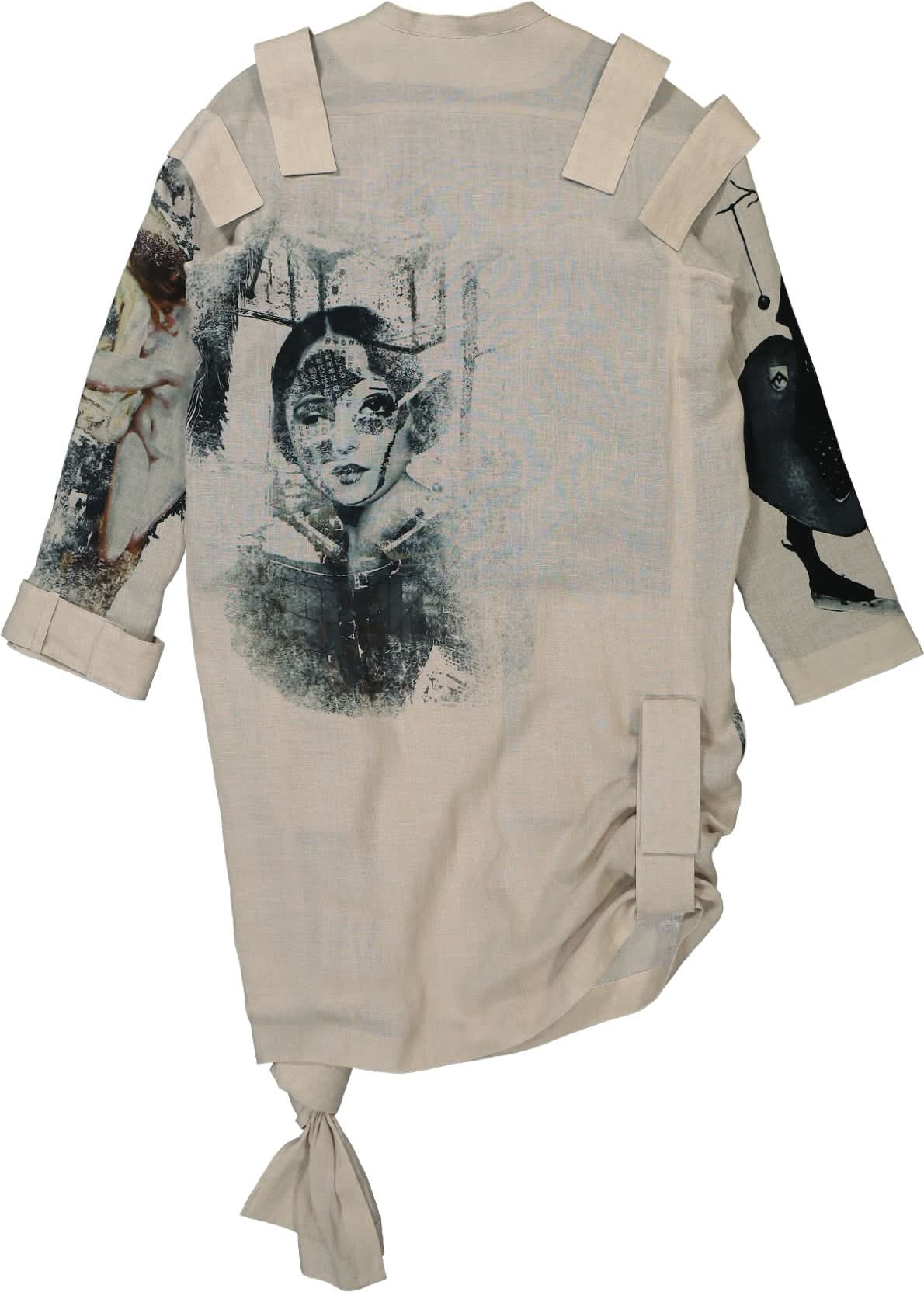 Yohji Yamamoto Homme W-Pattern Shoulder Epaulet Ljk Multicolor Detail view 2 | Gate