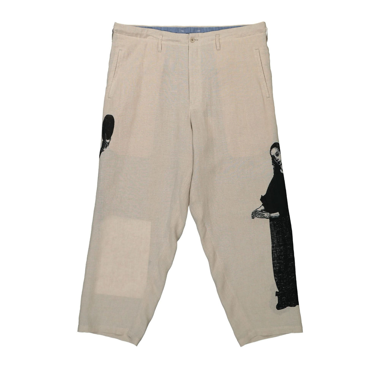 Yohji Yamamoto Homme U Lady Print Pants Multicolor Detail view 1 | Gate