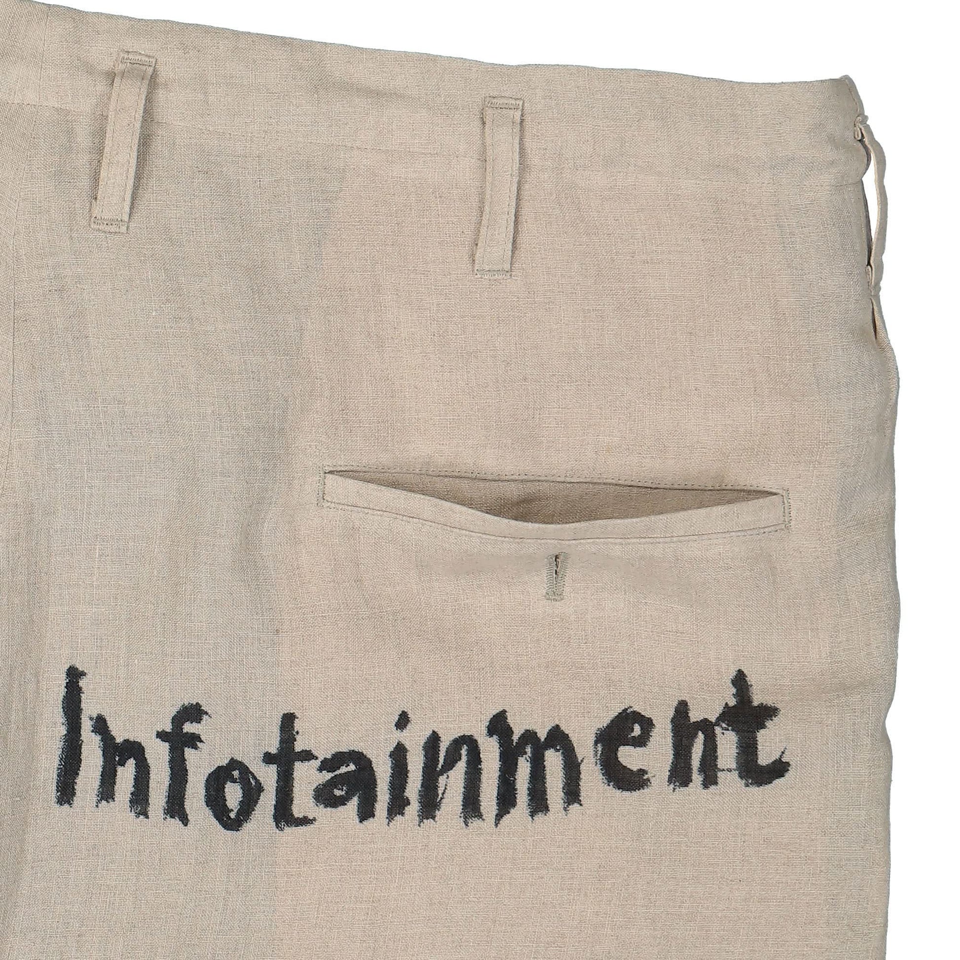 Yohji Yamamoto Homme U Lady Print Pants Multicolor Detail view 5 | Gate