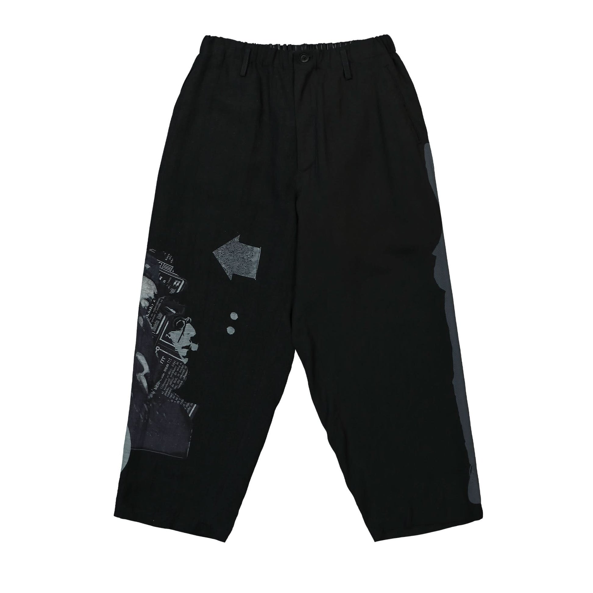 Yohji Yamamoto Homme Z-Yohji PT Pants Black Detail view 1 | Gate