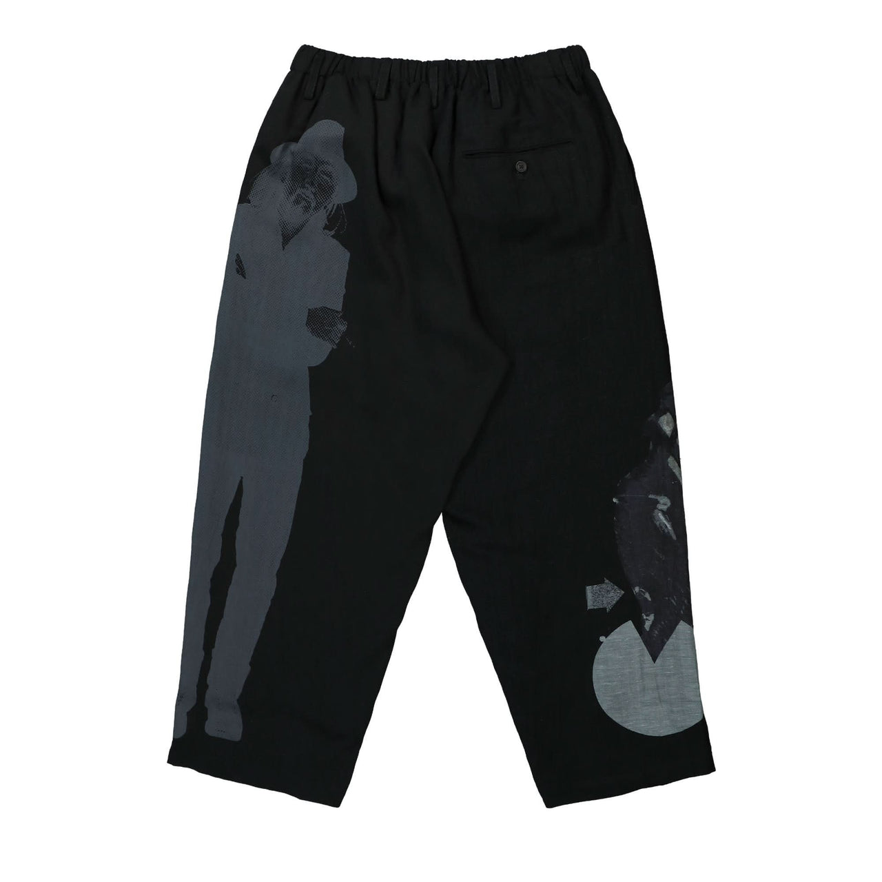 Yohji Yamamoto Homme Z-Yohji PT Pants Black Detail view 1 | Gate