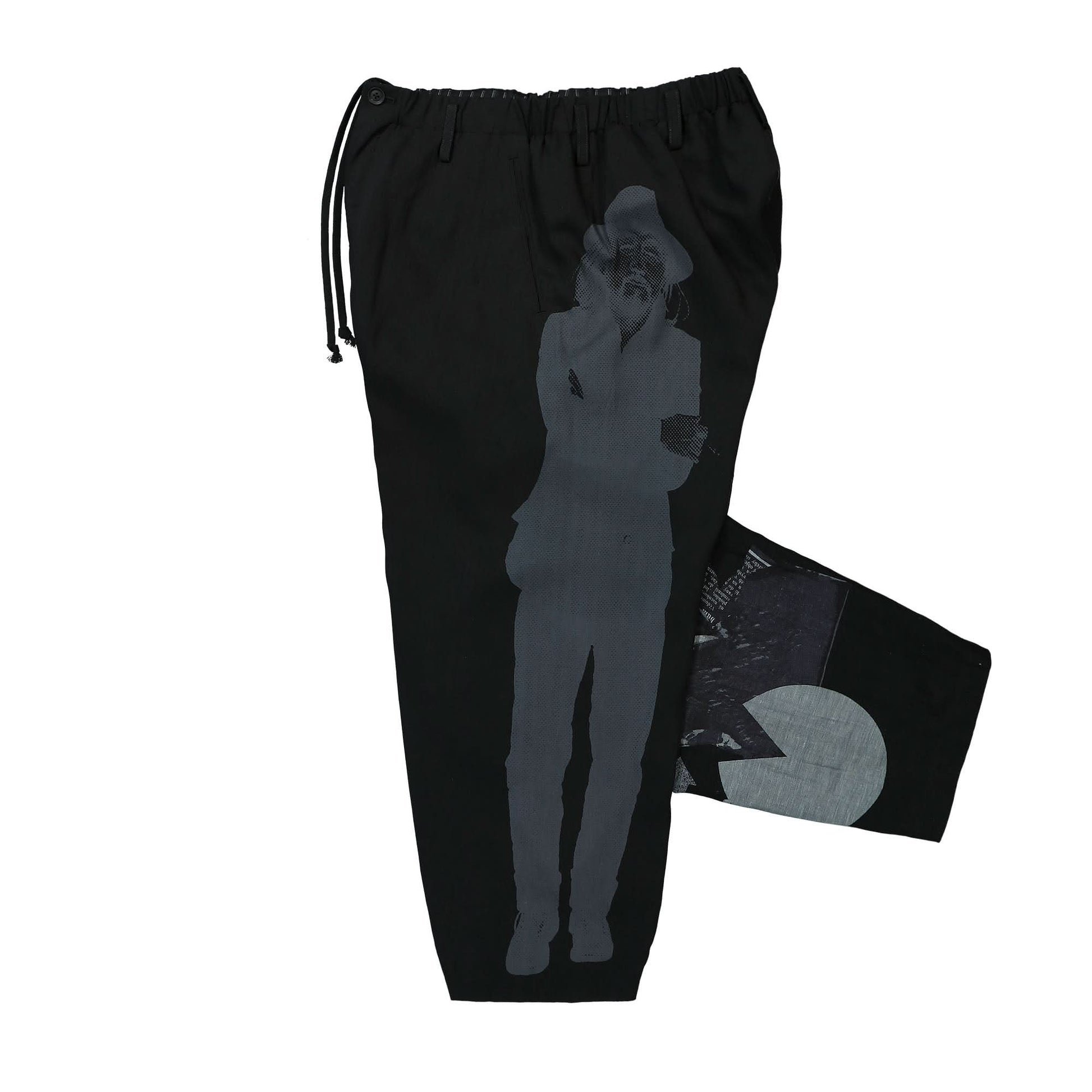 Yohji Yamamoto Homme Z-Yohji PT Pants Black Detail view 3 | Gate