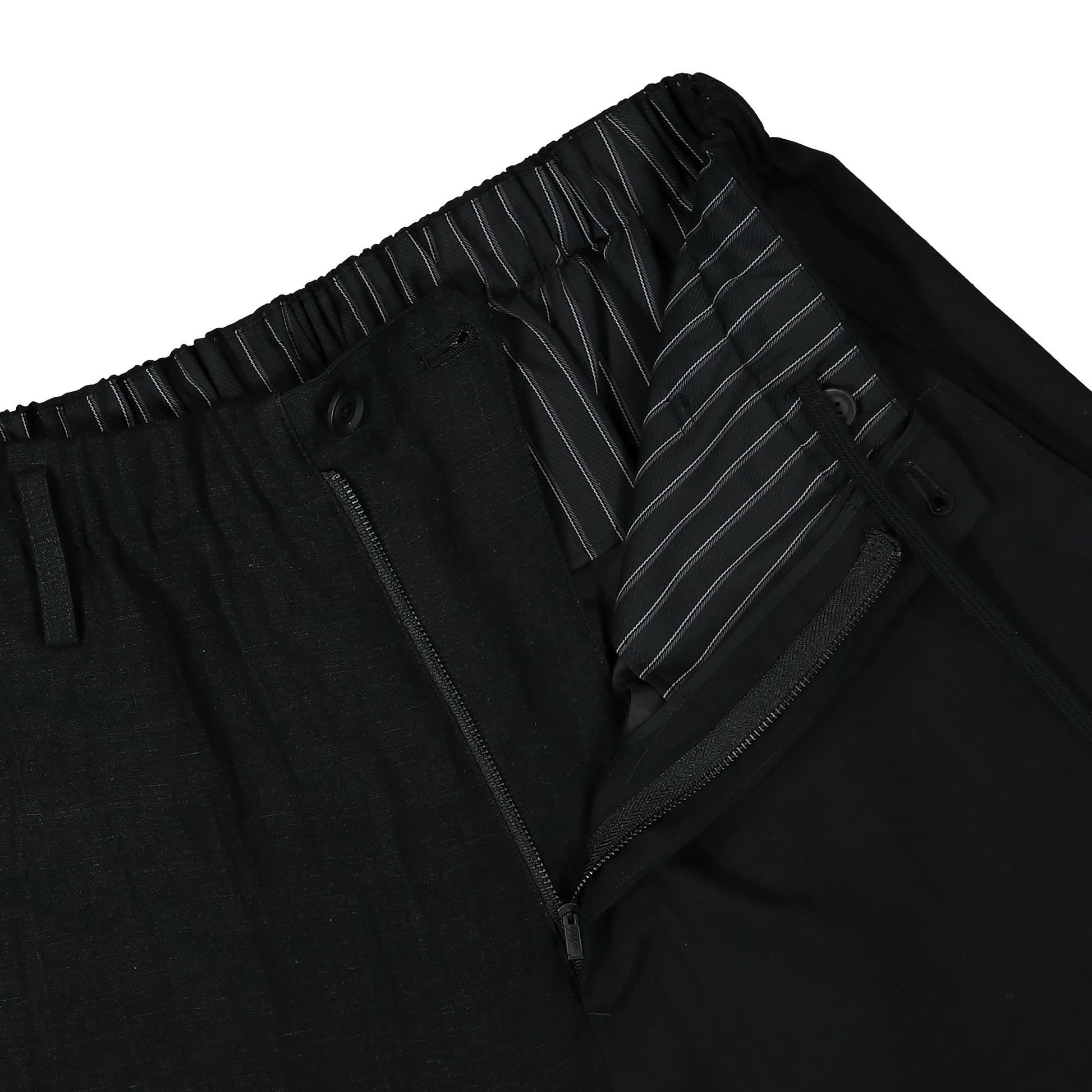 Yohji Yamamoto Homme Z-Yohji PT Pants Black Detail view 4 | Gate
