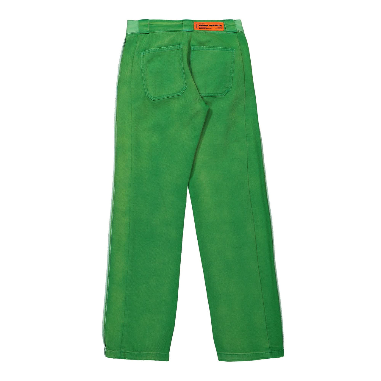 Heron Preston Distressed Insideout Chino Green Detail view 1 | Gate