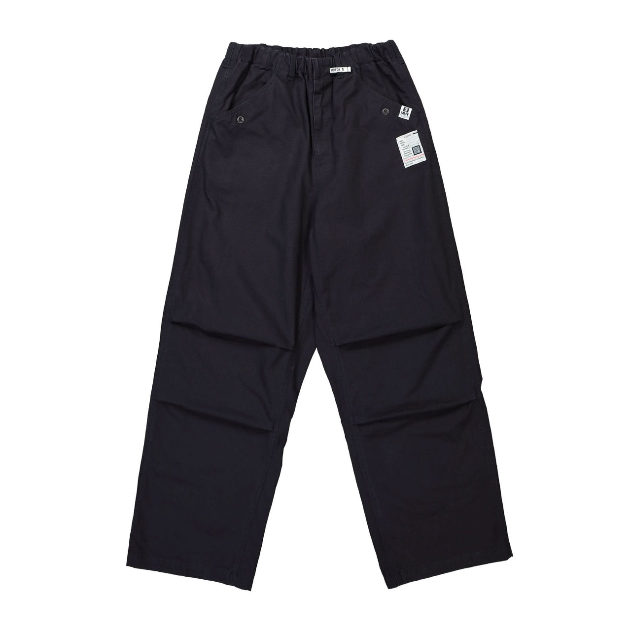 Maison Mihara Yasuhiro Ripstop Military Trousers Blue Detail view 1 | Gate