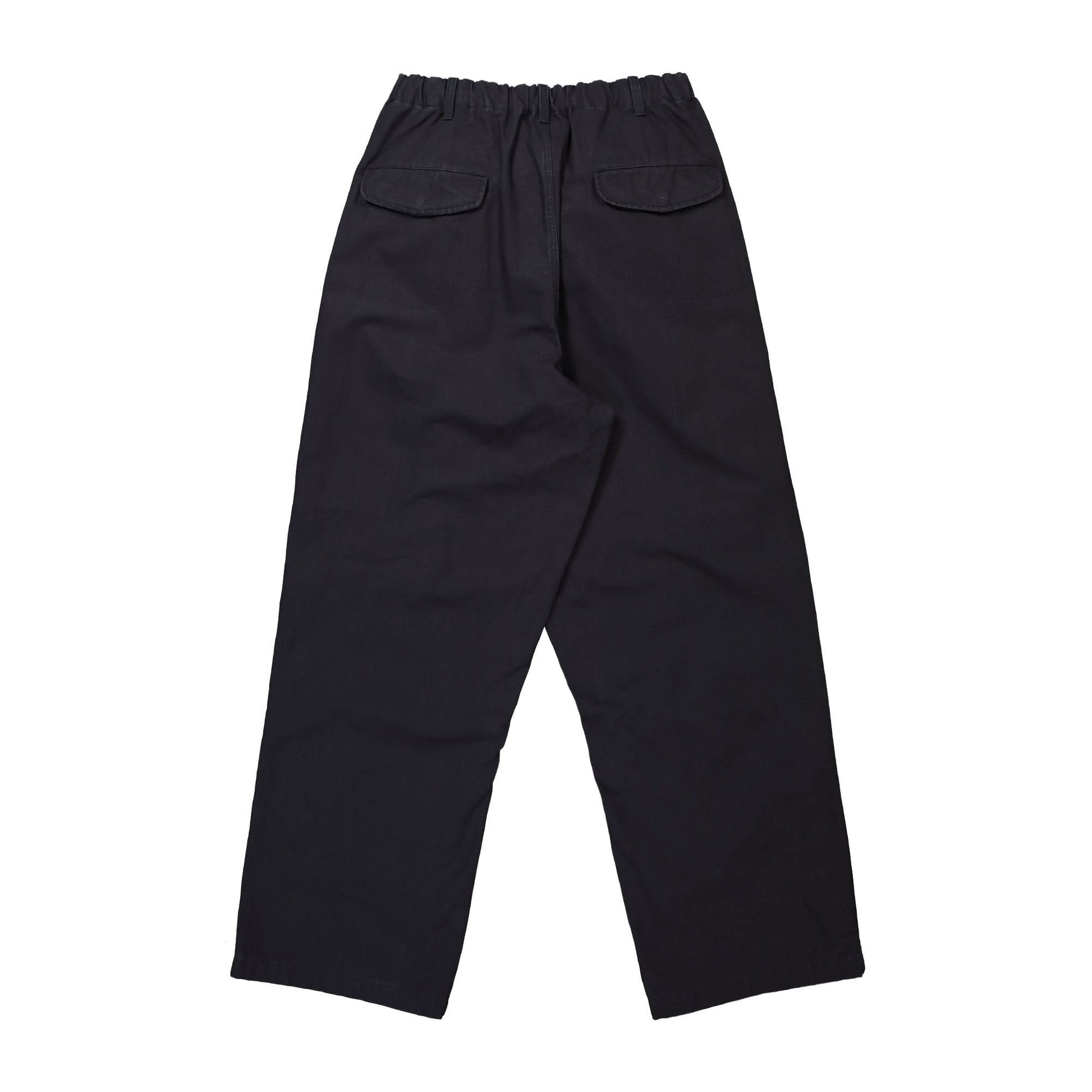 Maison Mihara Yasuhiro Ripstop Military Trousers Blue Detail view 2 | Gate
