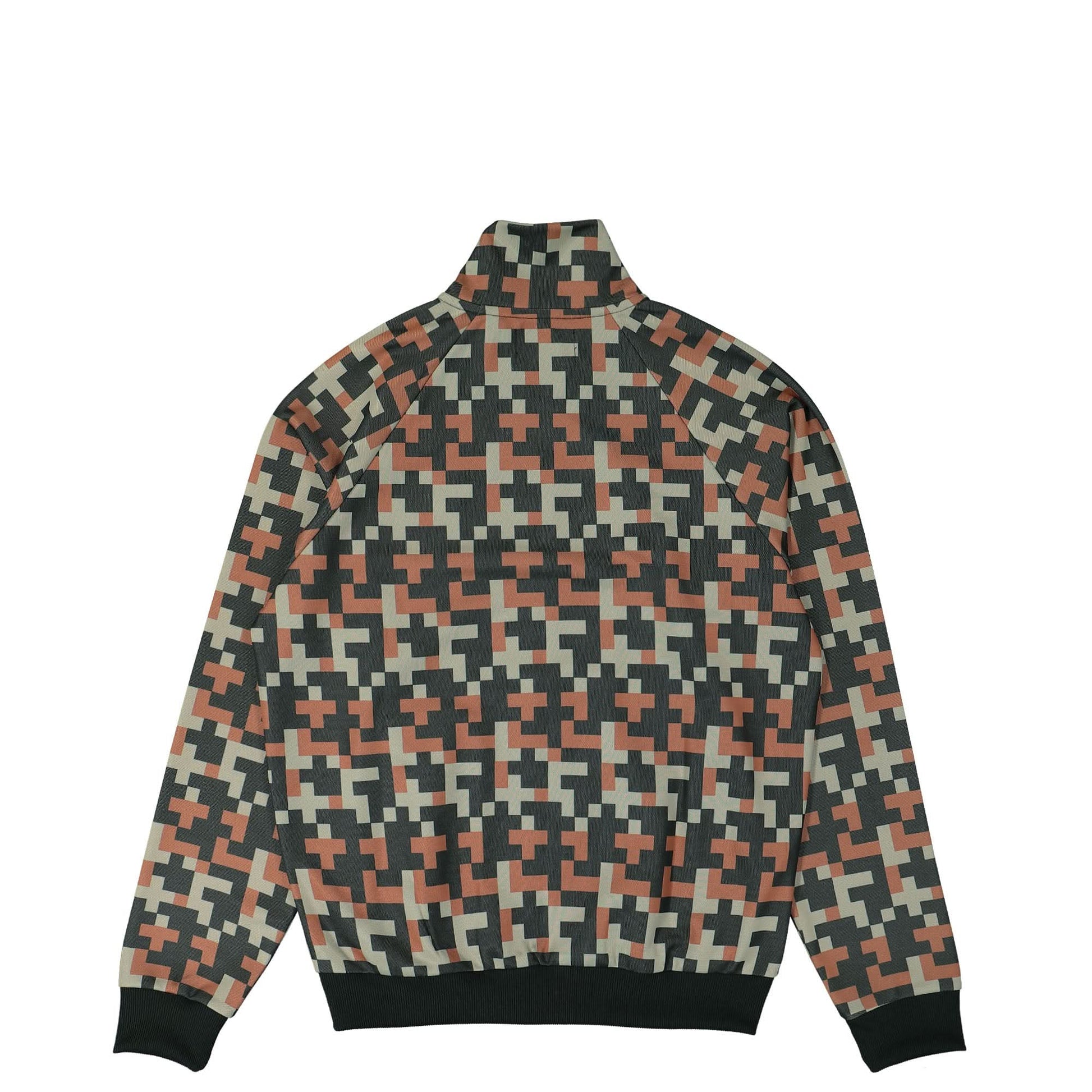 Fred Perry Pixel Print Track Jacket Multicolor Detail view 2 | Gate
