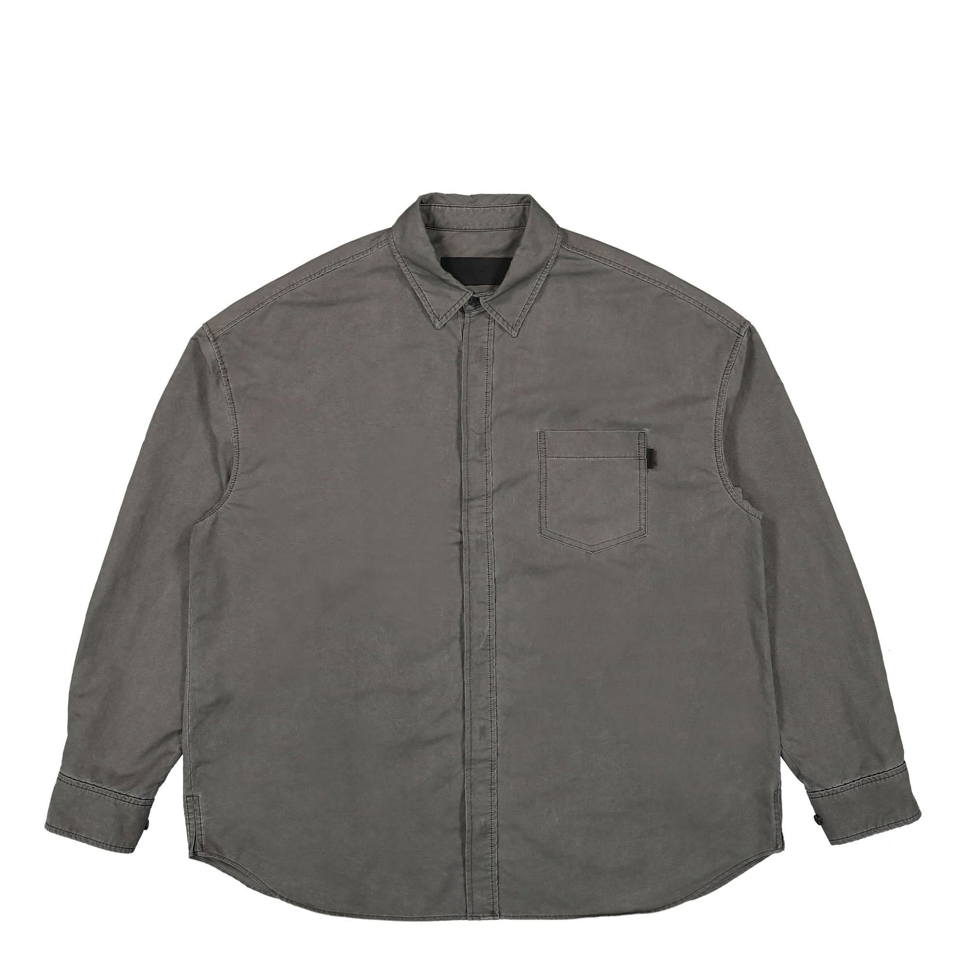 Juun.J Shirt Grey Detail view 1 | Gate