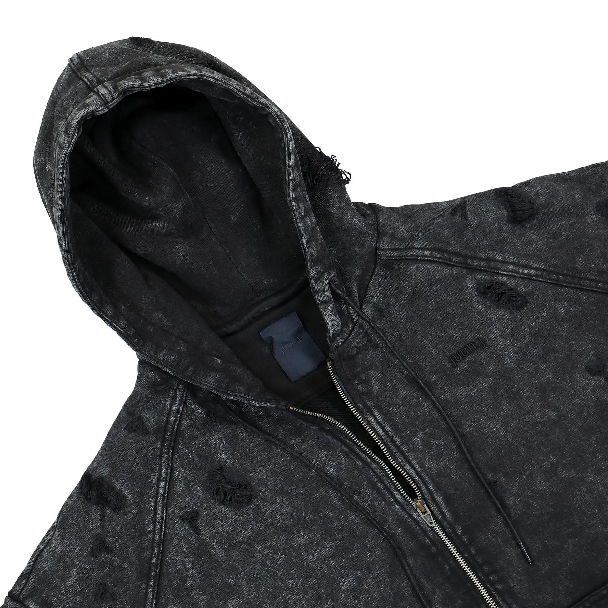 Juun.J Jacket Grey Detail view 3 | Gate