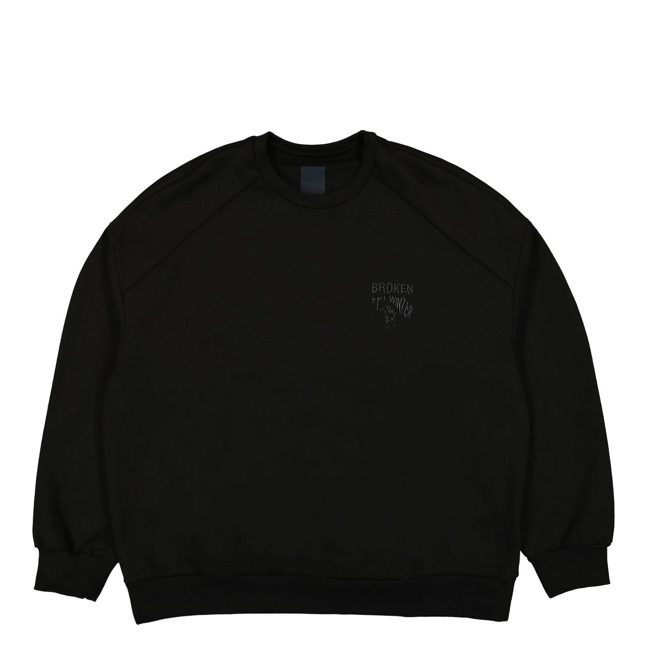 Juun.J Sweatshirt Black Detail view 1 | Gate