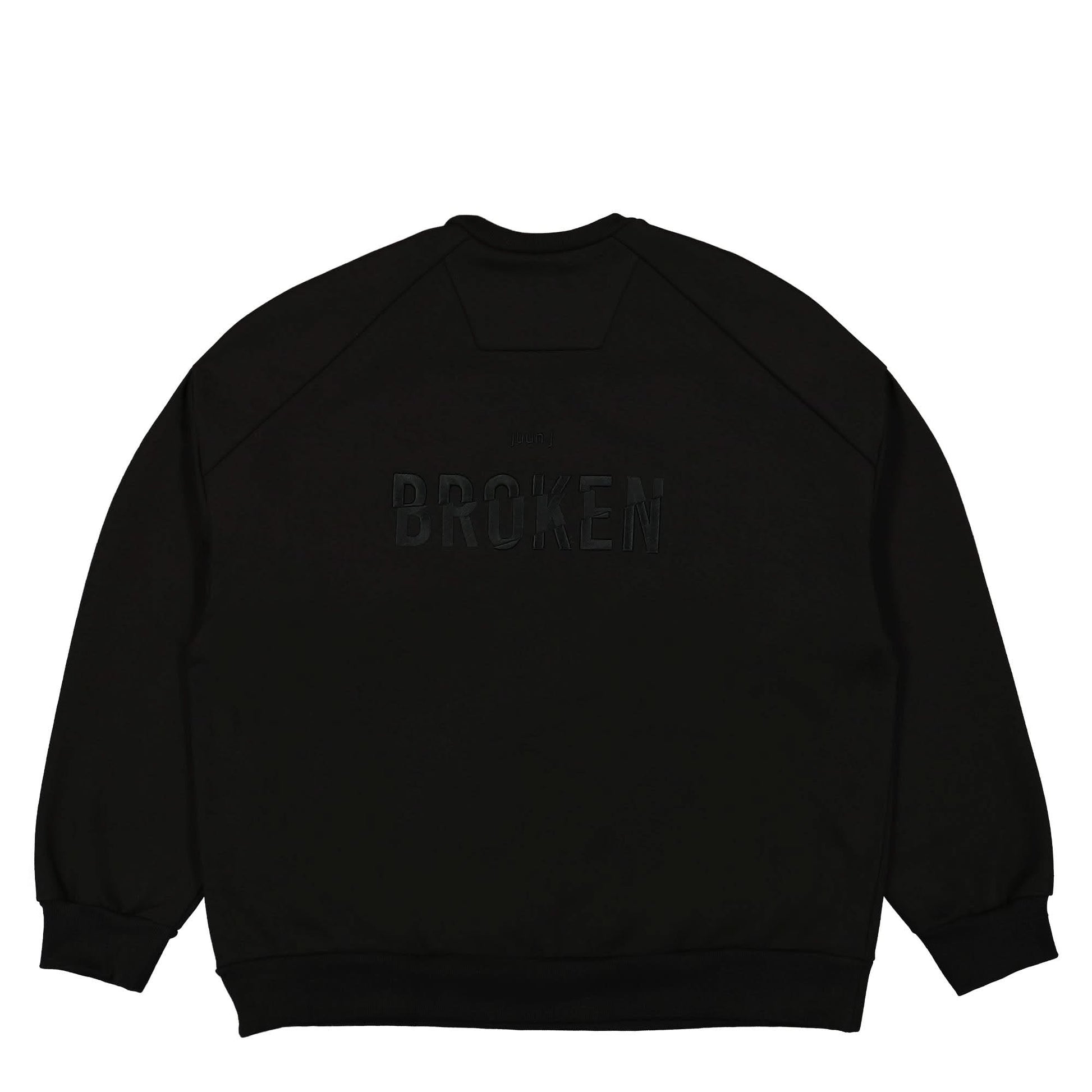 Juun.J Sweatshirt Black Detail view 2 | Gate