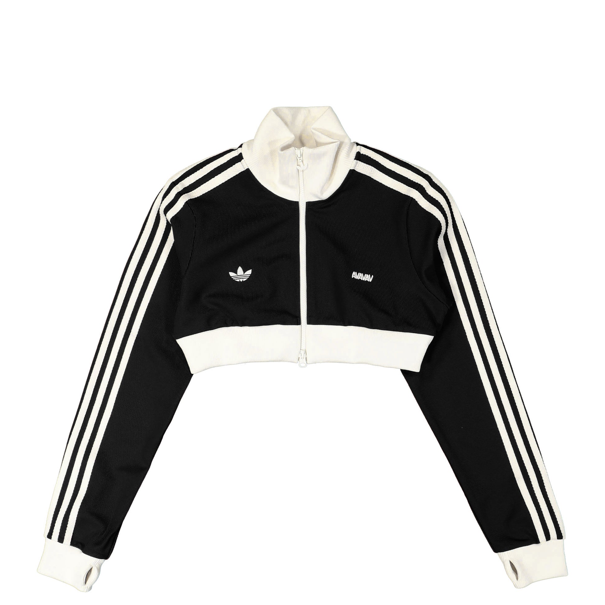 adidas Cropped Track Top Black Detail view 1 | Gate