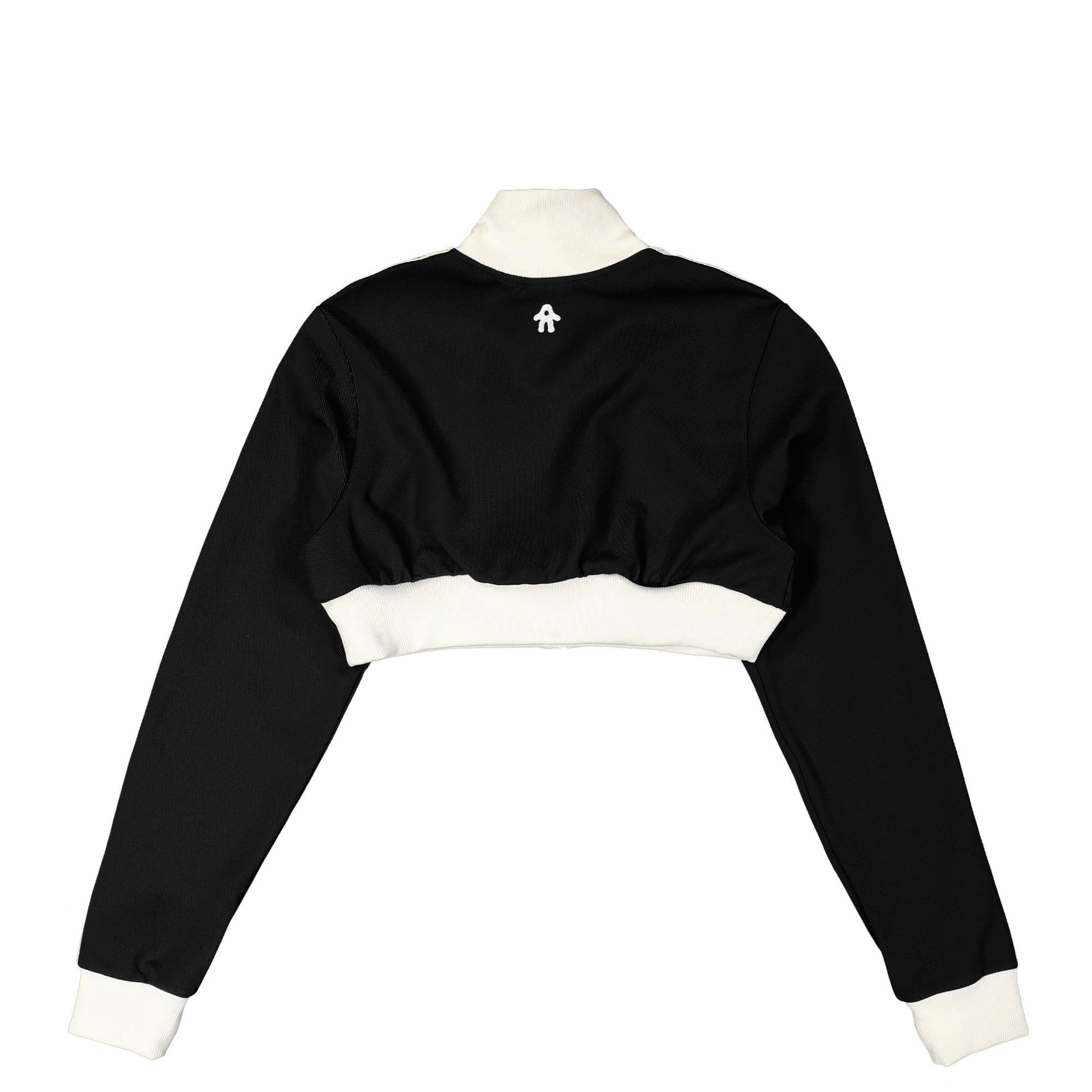 adidas Cropped Track Top Black Detail view 2 | Gate