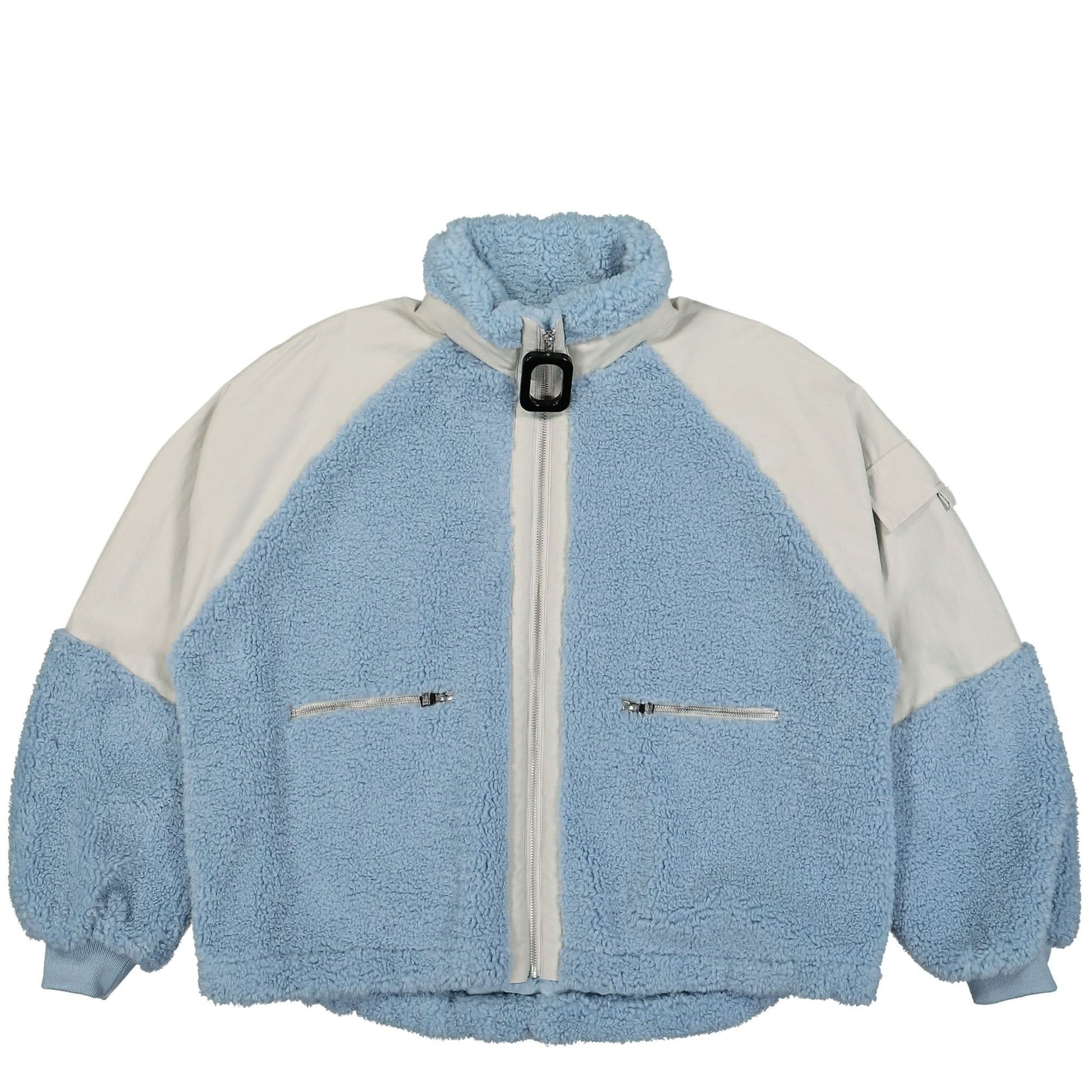 JW Anderson Colour Block Track Top Blue Detail view 1 | Gate