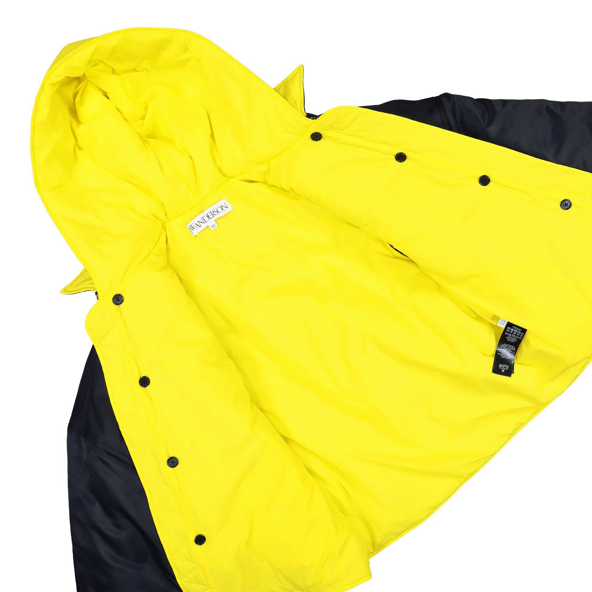 JW Anderson Real Sleep Bomber Jacket Blue Detail view 5 | Gate