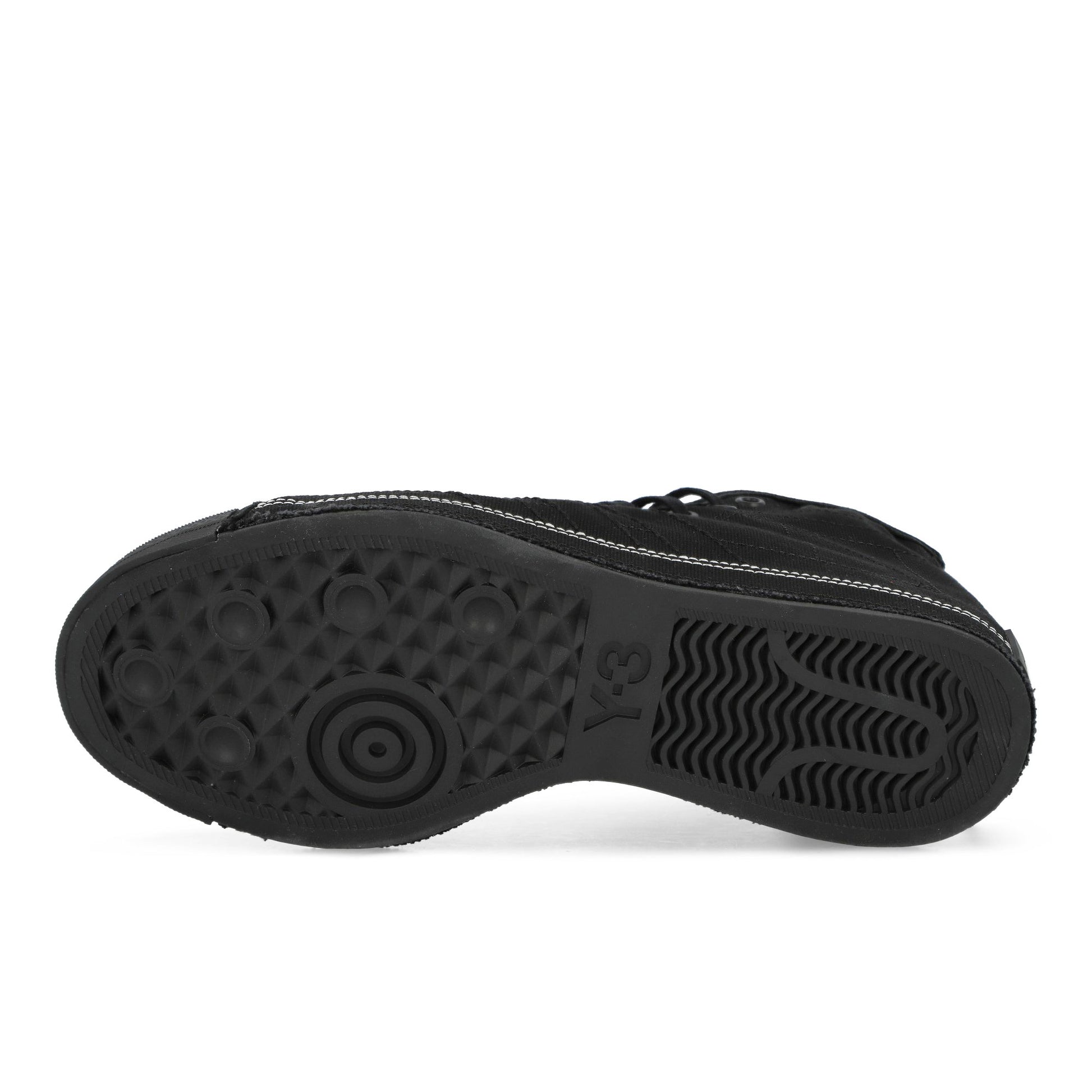 Neighborhood x Y-3 Nizza Hi Black / Black / Off White Sneaker JP6454 Detail View 1 | Overkill