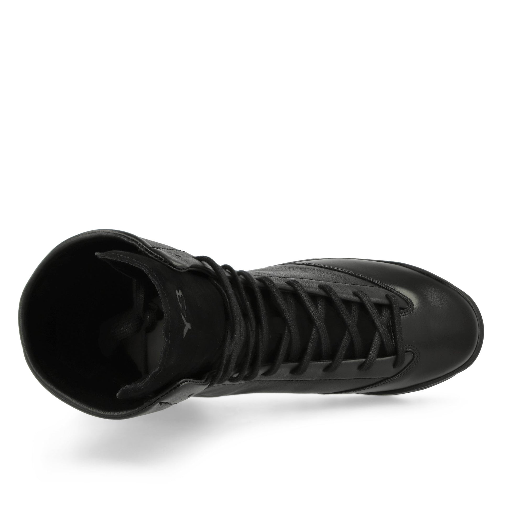 Y-3 GSG9 HI Black / Black / Black High Top Sneakers JQ9201 Detail View 5 | GATE