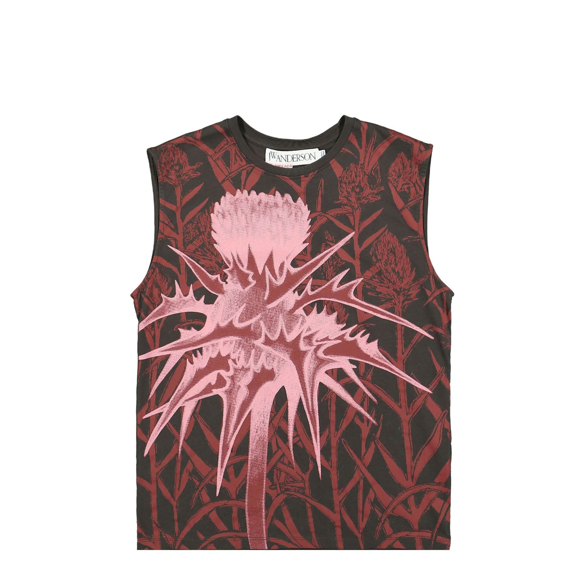 JW Anderson Pol Thistle Tank Top Multicolor Detail view 1 | Gate