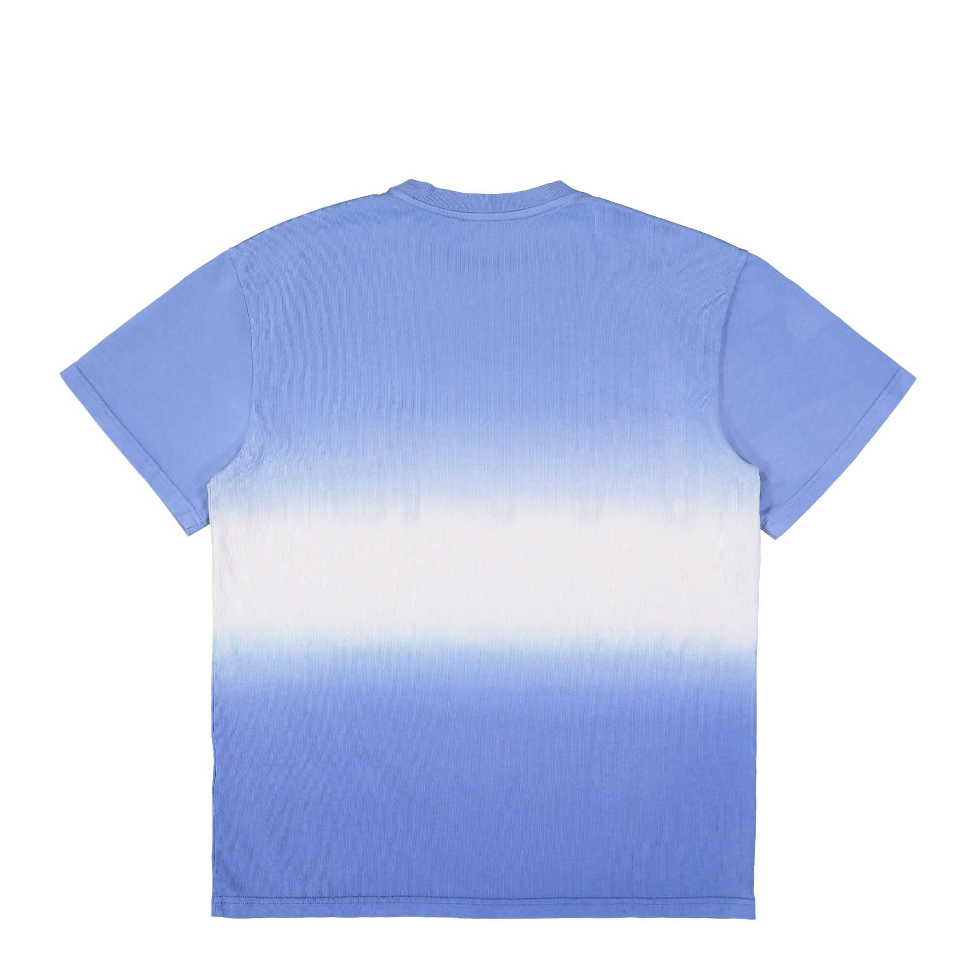 JW Anderson Logo Embroidery Gradient T-Shirt Blue Detail view 2 | Gate