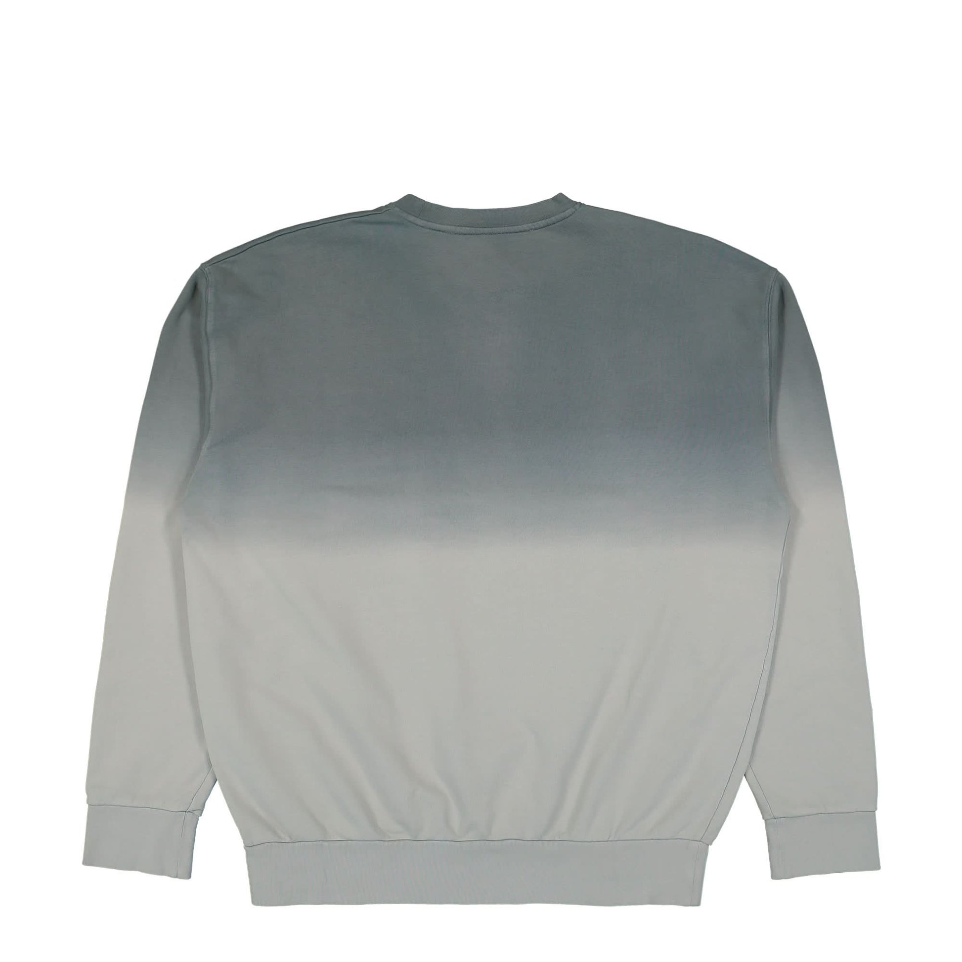 JW Anderson Logo Embroidery Gradient Sweatshirt Grey Detail view 2 | Gate