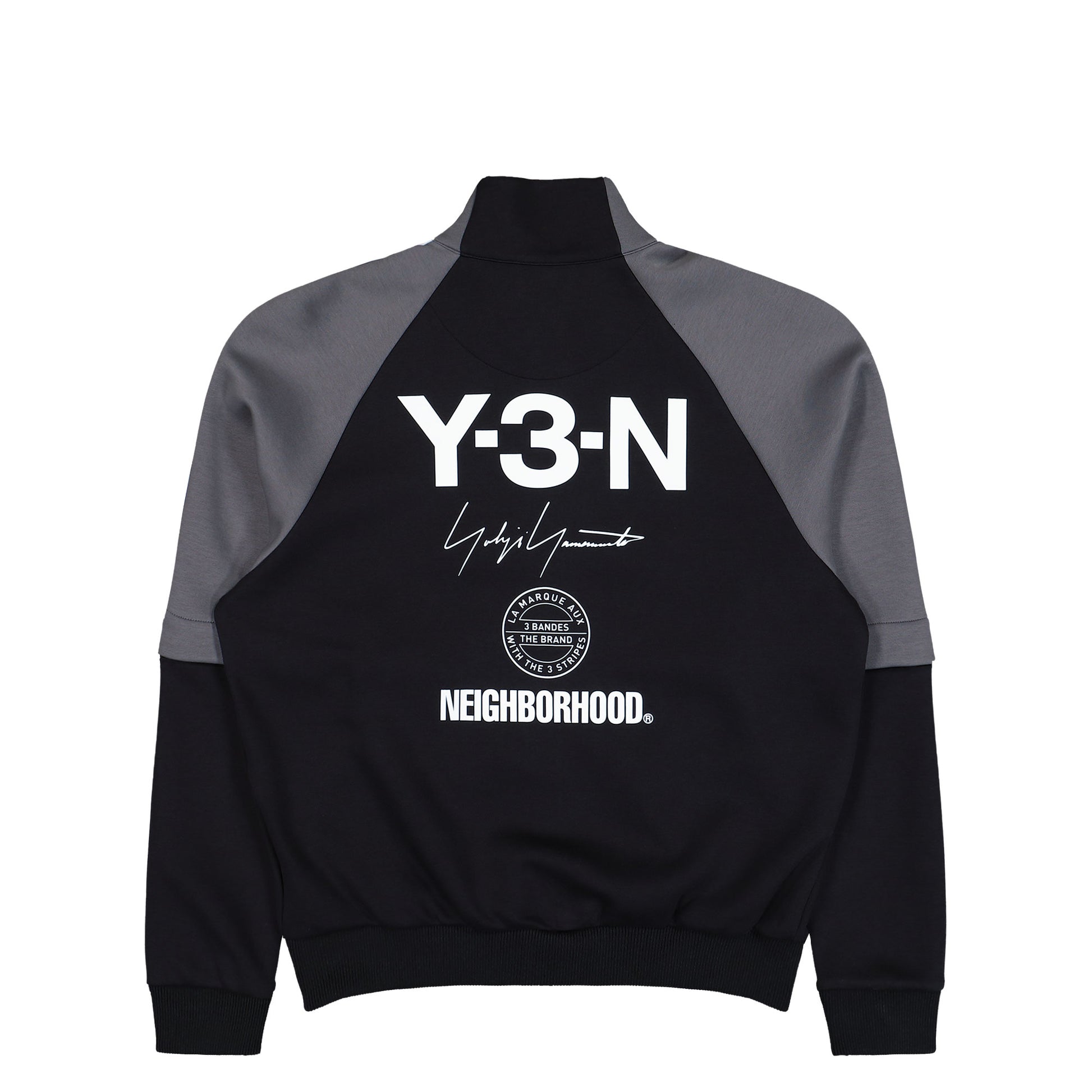 Neighborhood x Y-3 Track Top Black Tracksuit Tops JW6993 Close-up | Overkill