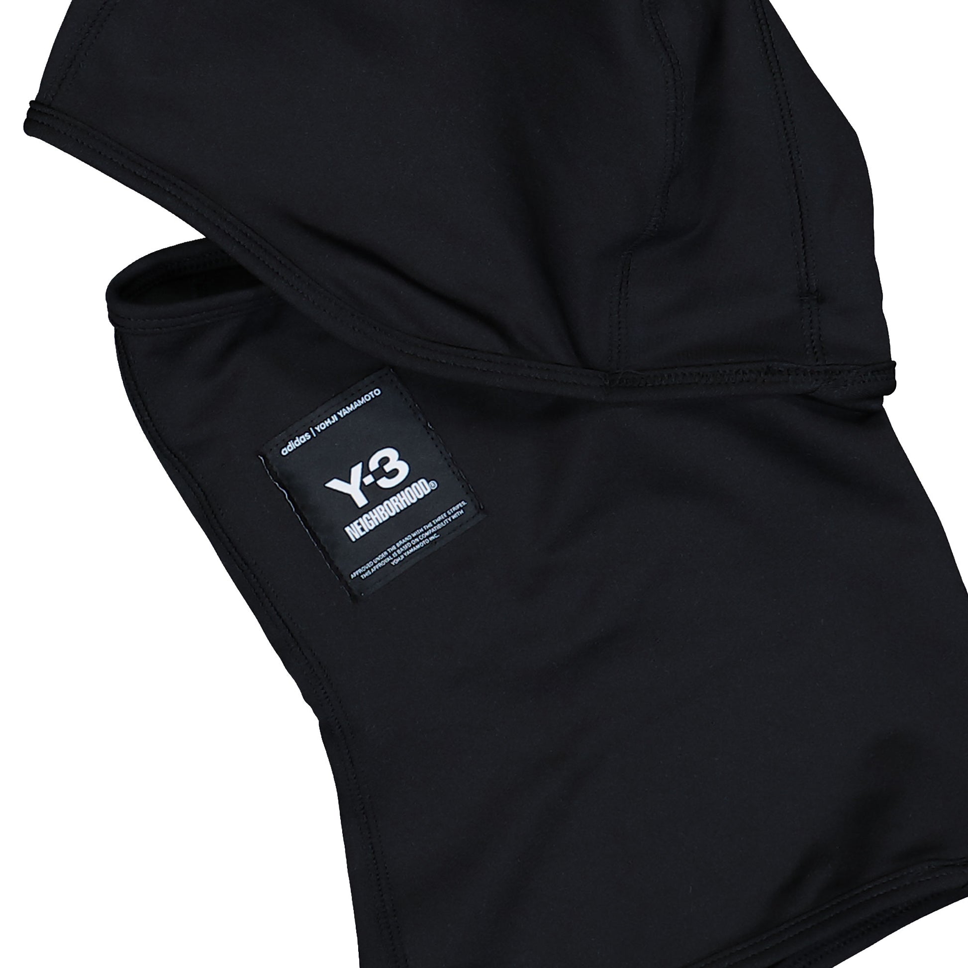 Neighborhood x Y-3 Balaclava Black Balaclavas JX0055 Detail View 1 | Overkill