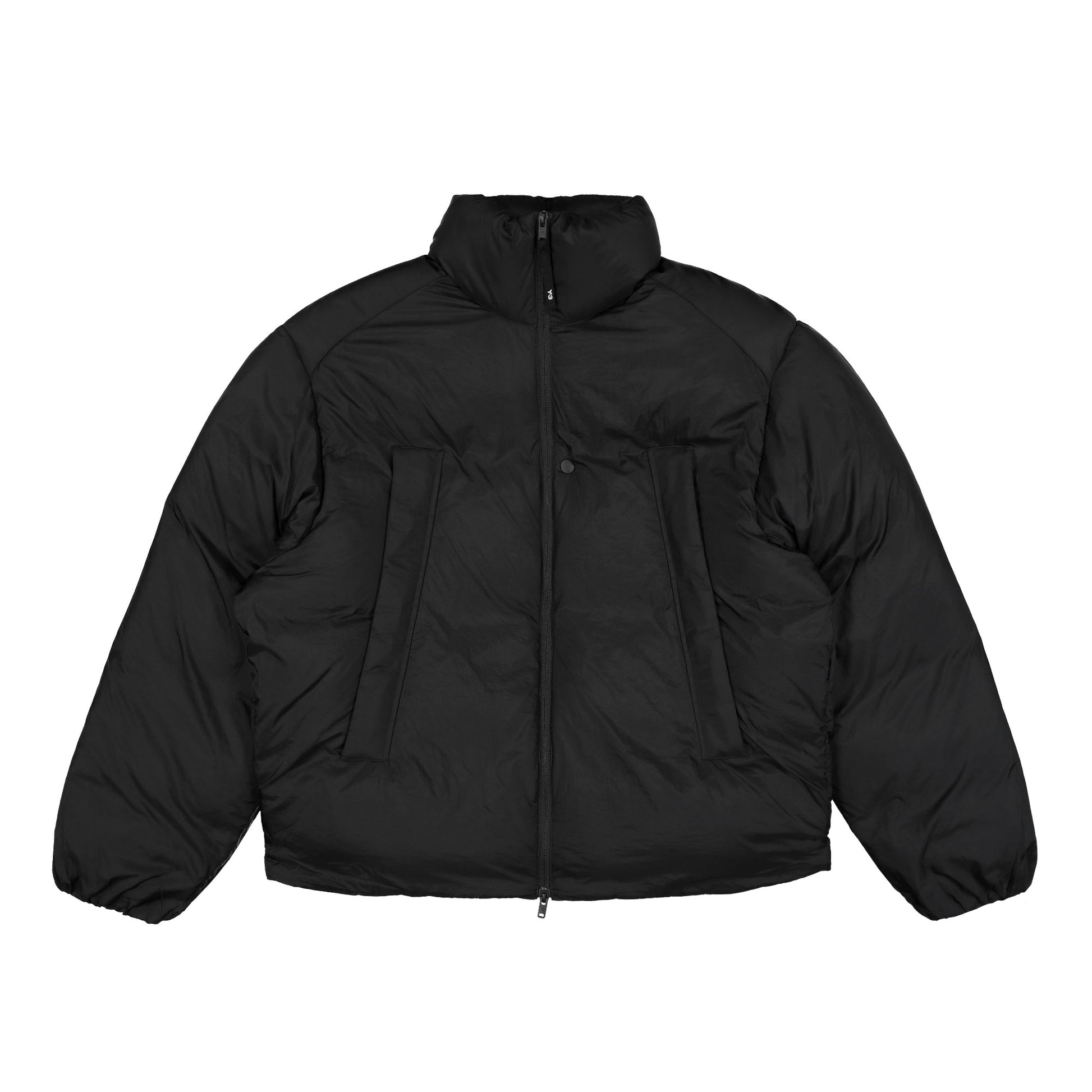 Y-3 M Puffer Jacket Black Puffer Jacket JX7282 Detail View 1 | GATE
