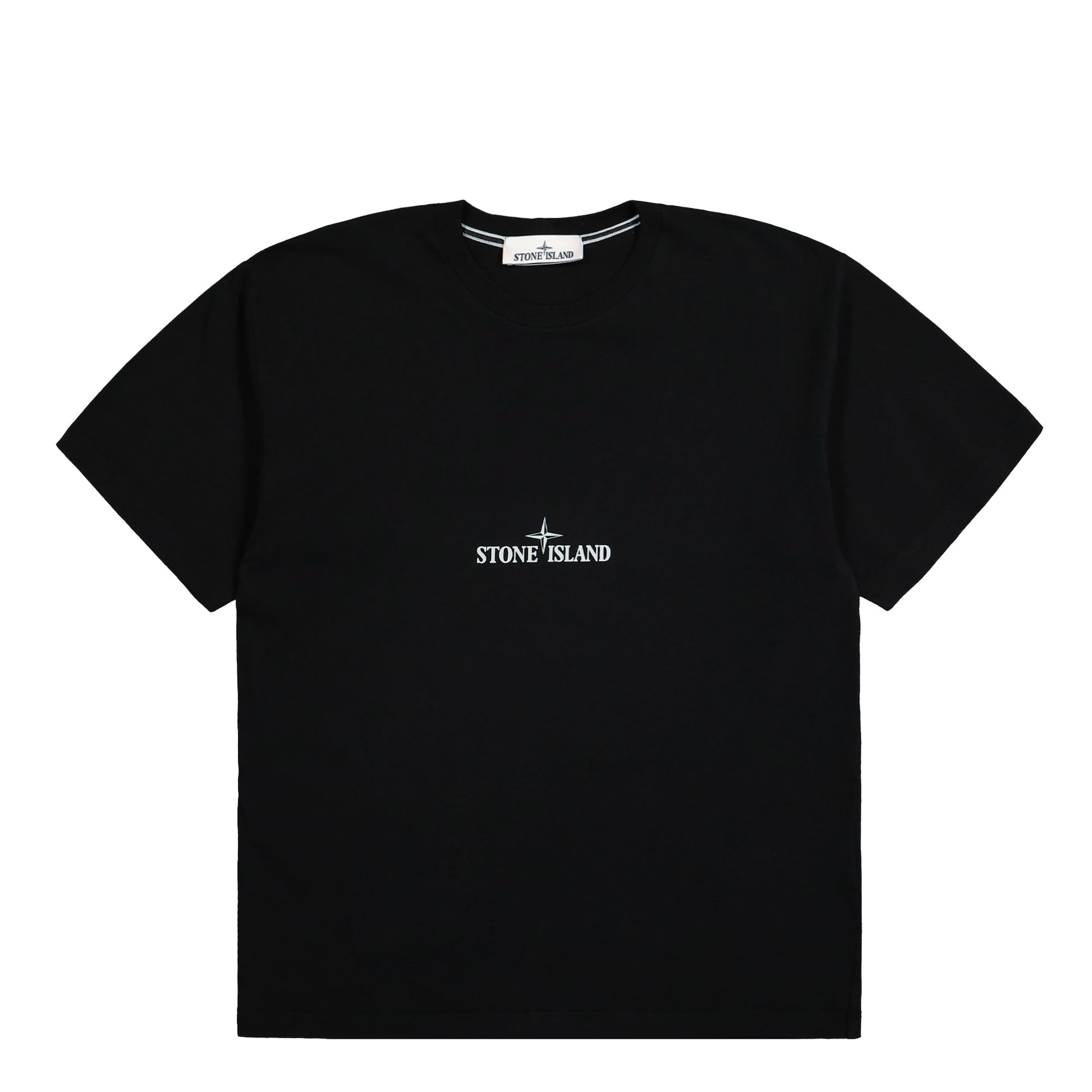 Stone Island SS T-Shirt Black Detail view 1 | Gate