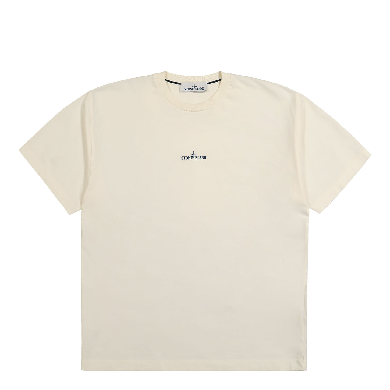 Stone Island SS T-Shirt Beige Detail view 1 | Gate