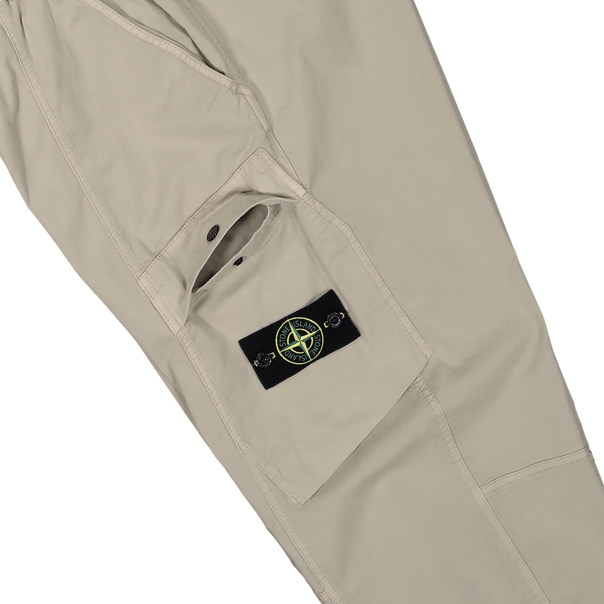 Stone Island Trousers Beige Detail view 8 | Gate