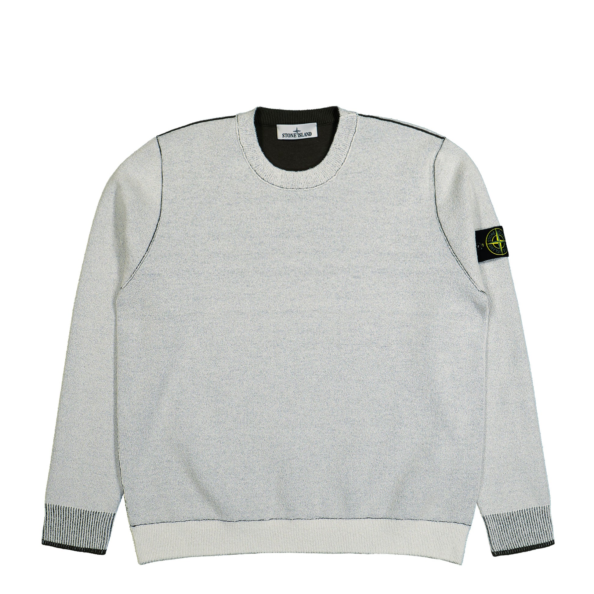 Stone Island Crew Neck Beige Detail view 1 | Gate
