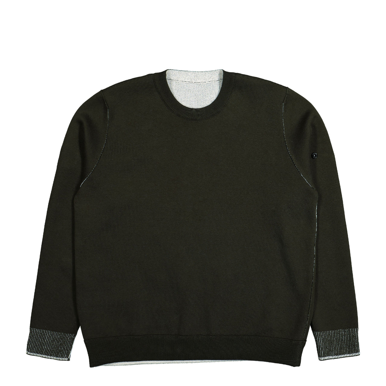Stone Island Crew Neck Beige Detail view 1 | Gate