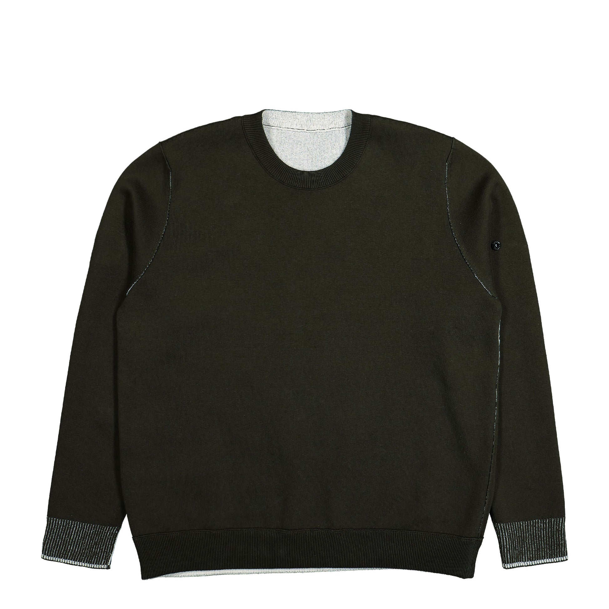 Stone Island Crew Neck Beige Detail view 2 | Gate
