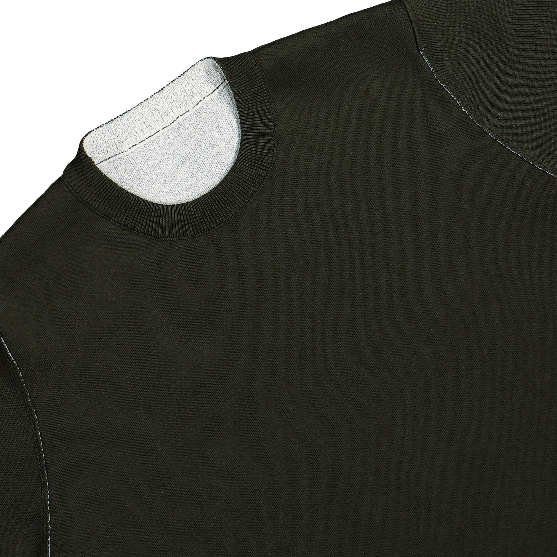 Stone Island Crew Neck Beige Detail view 7 | Gate