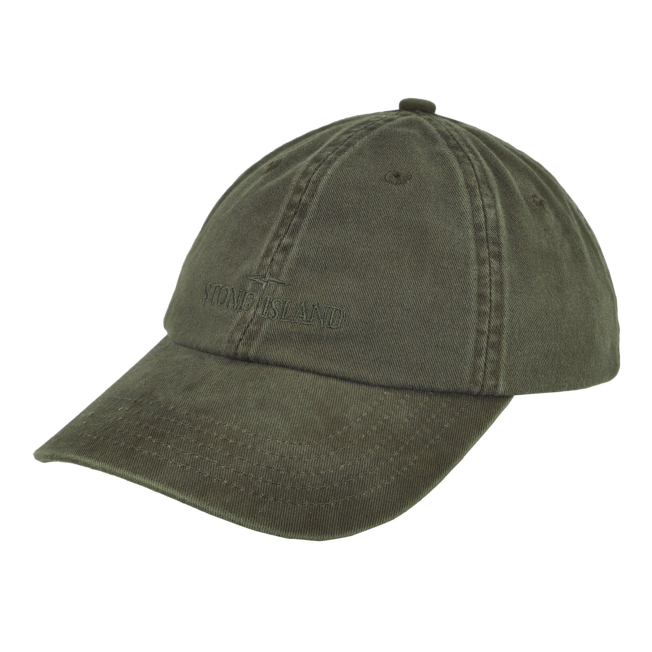 Stone Island Baseball Cap Green Detail view 1 | Gate