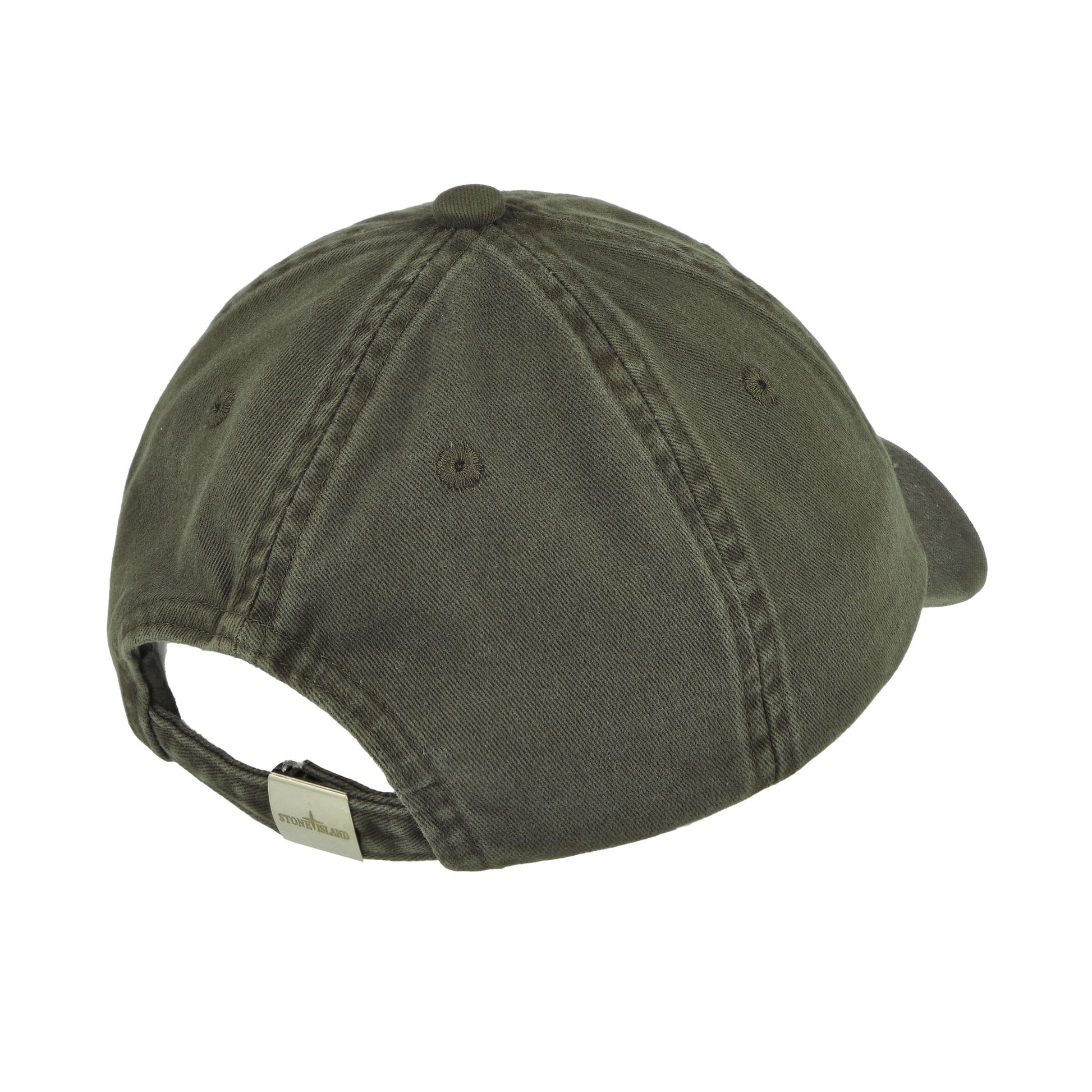 Stone Island Baseball Cap Green Detail view 5 | Gate