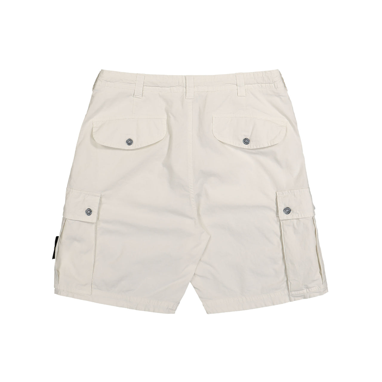 Stone Island Shorts White Detail view 1 | Gate